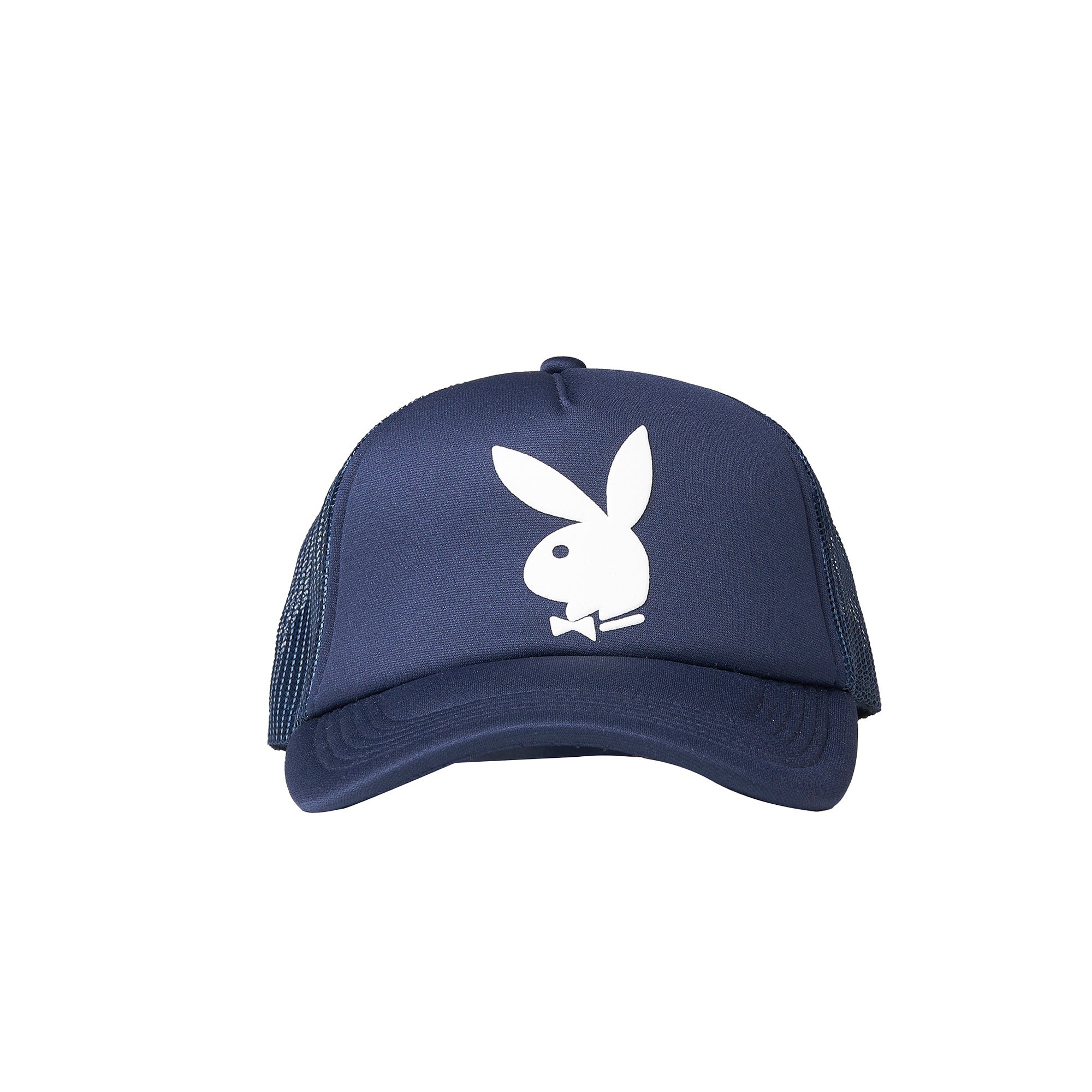 Pleasures x Playboy Mens Bunny Trucker Hat 'Navy'