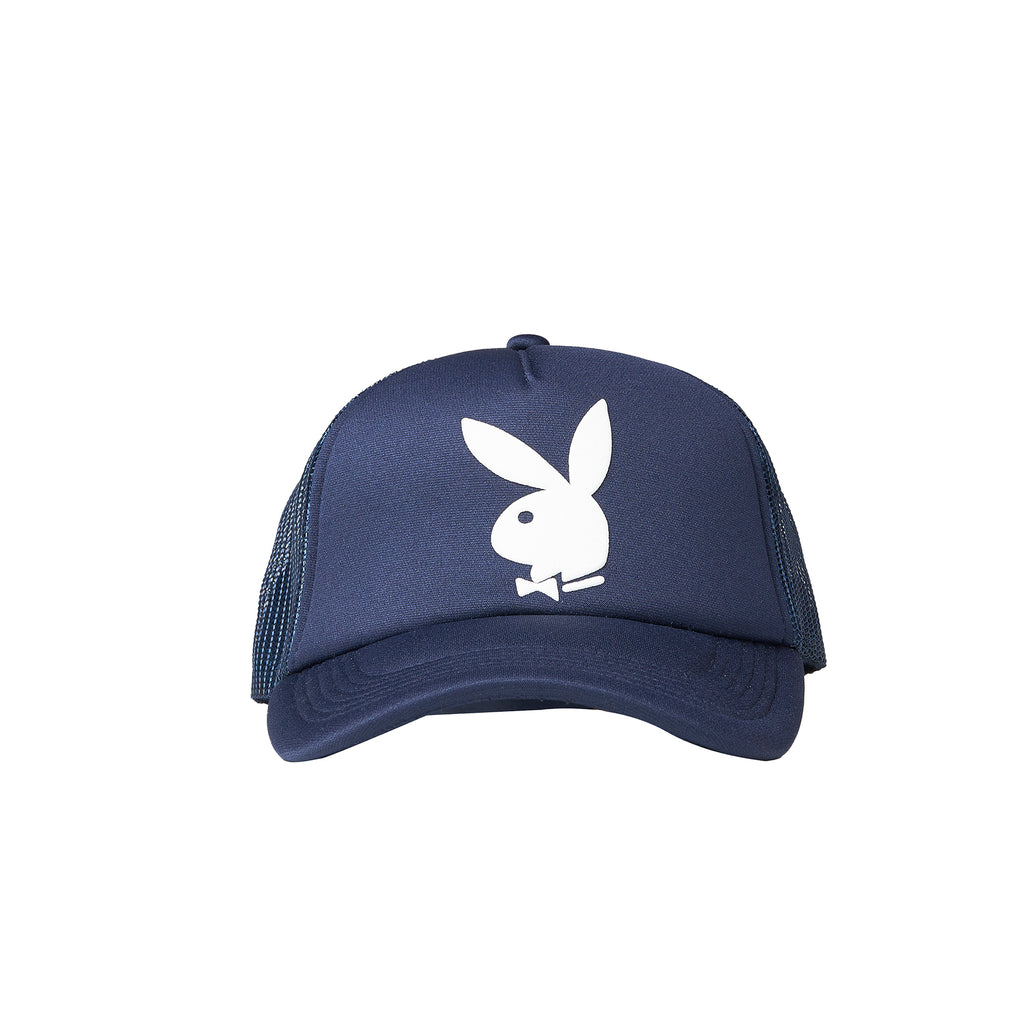 Pleasures x Playboy Mens Bunny Trucker Hat 'Navy' – Extra Butter