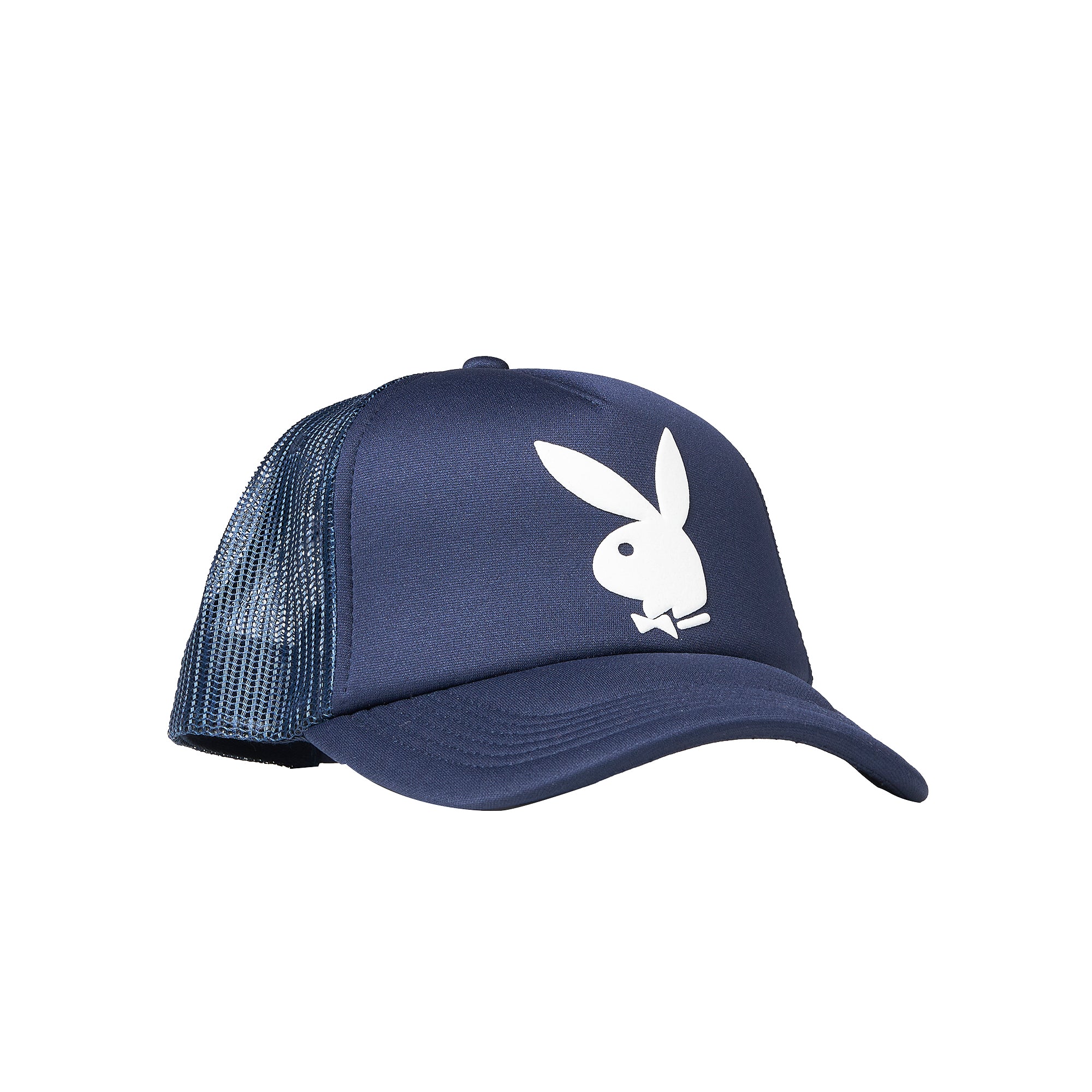 Pleasures x Playboy Mens Bunny Trucker Hat 'Navy'