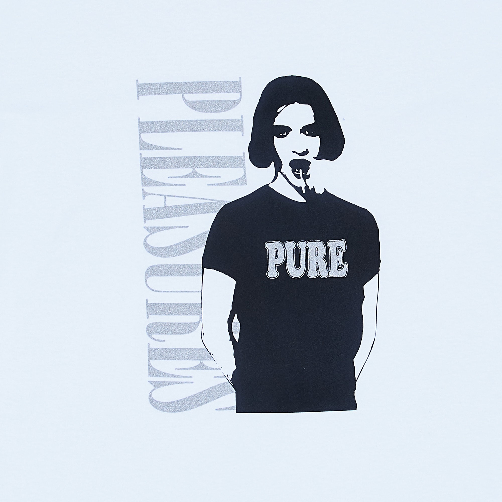 Pleasures Mens 'White' Pure T-Shirt