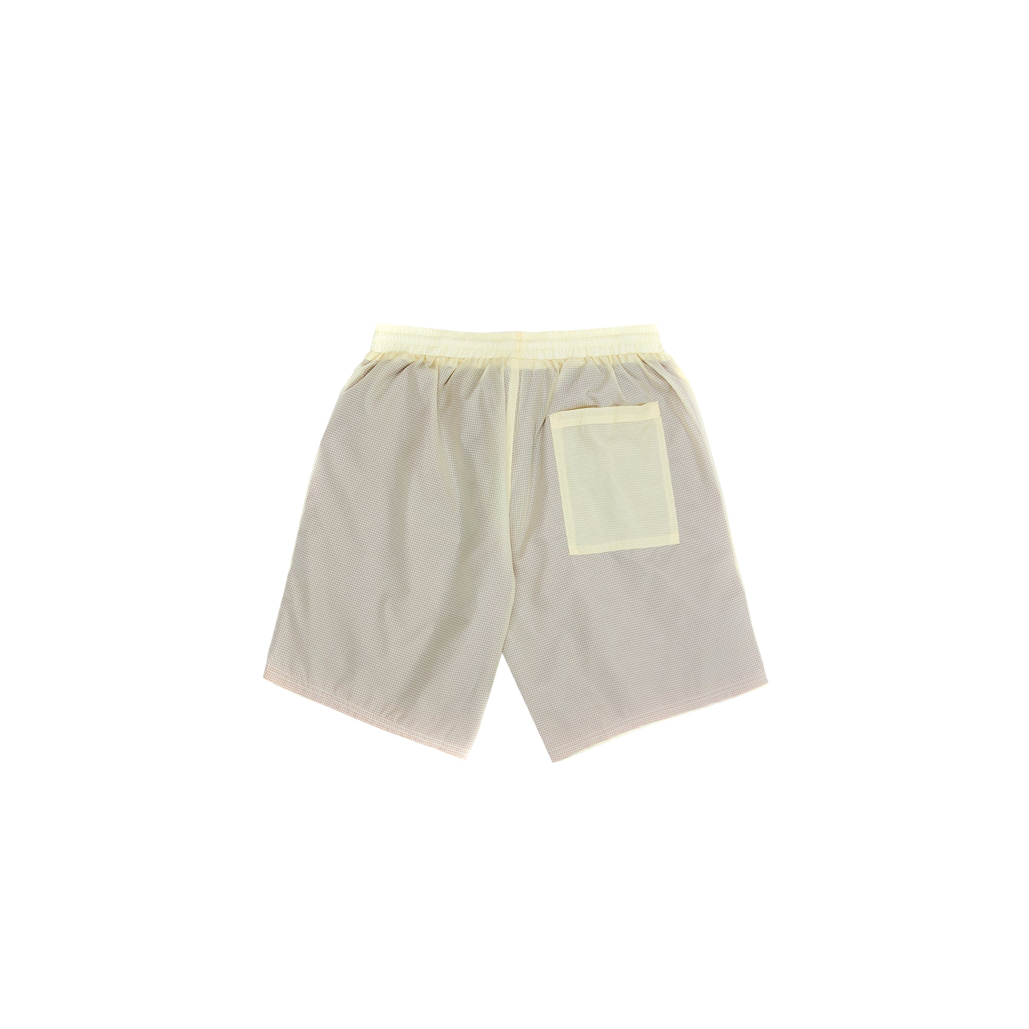 Pleasures Mens VCR Active Shorts 'Cream'