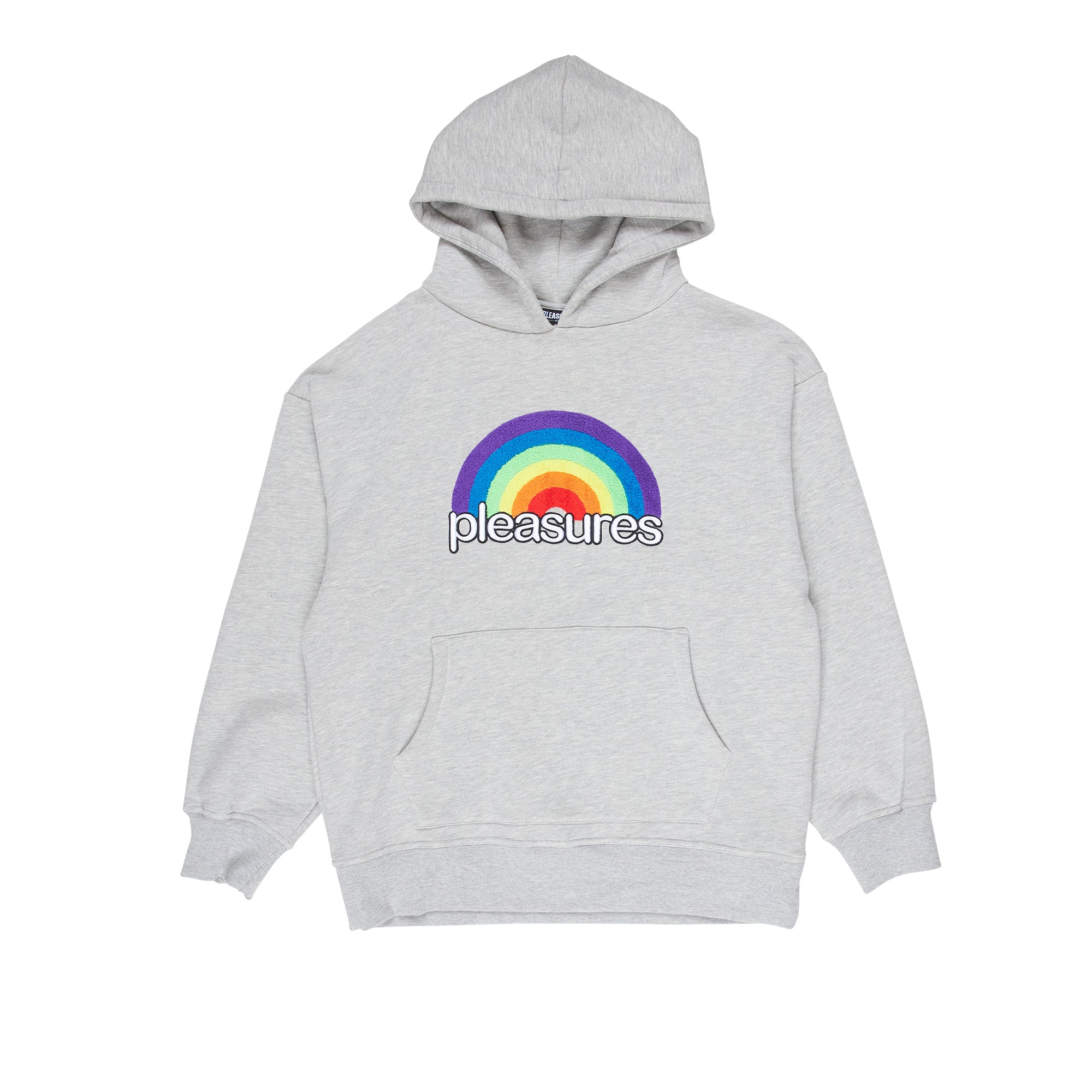 Pleasures Mens Good Time Hoody 'Heather Grey'