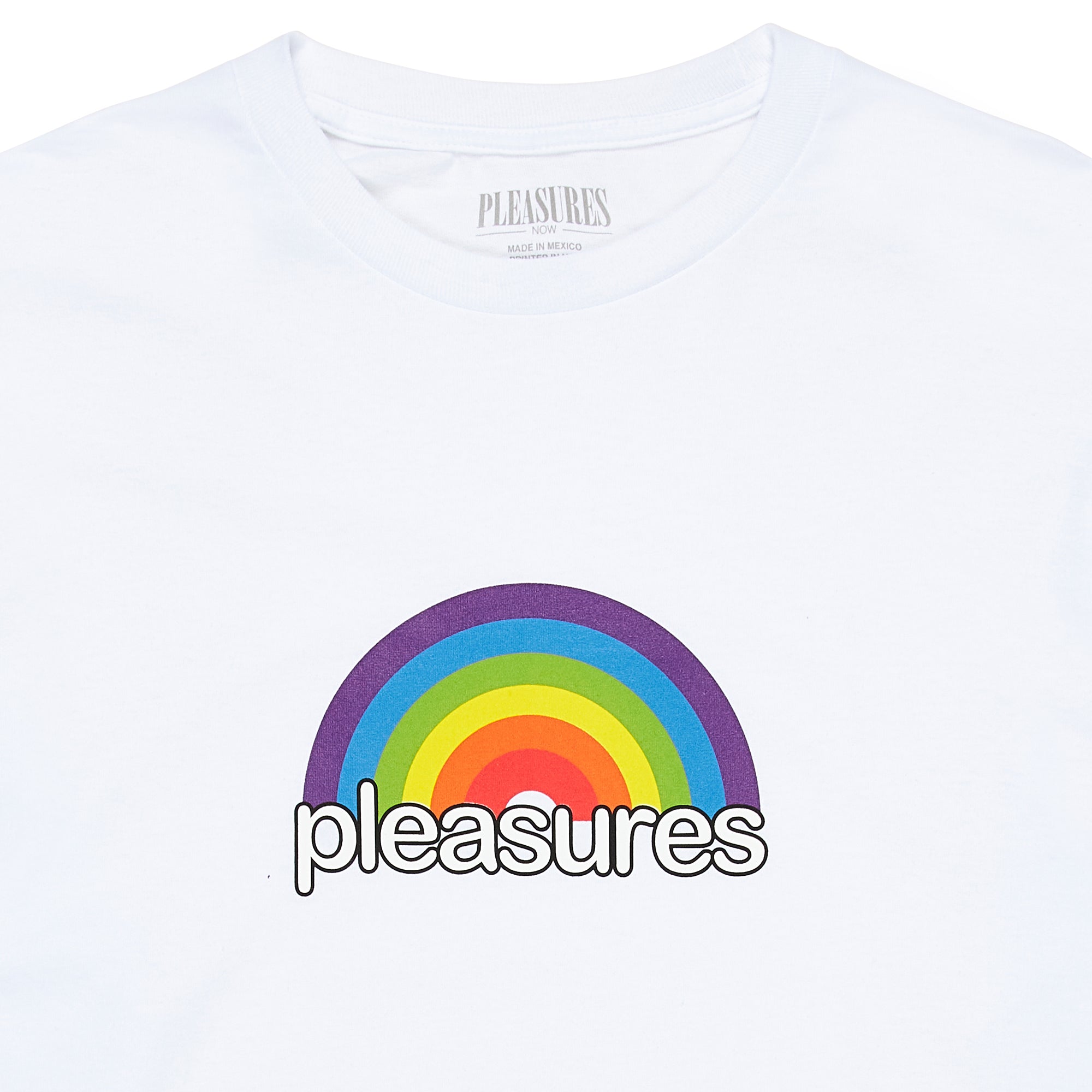 Pleasures Mens Good Time Long Sleeve T-Shirt 'White'