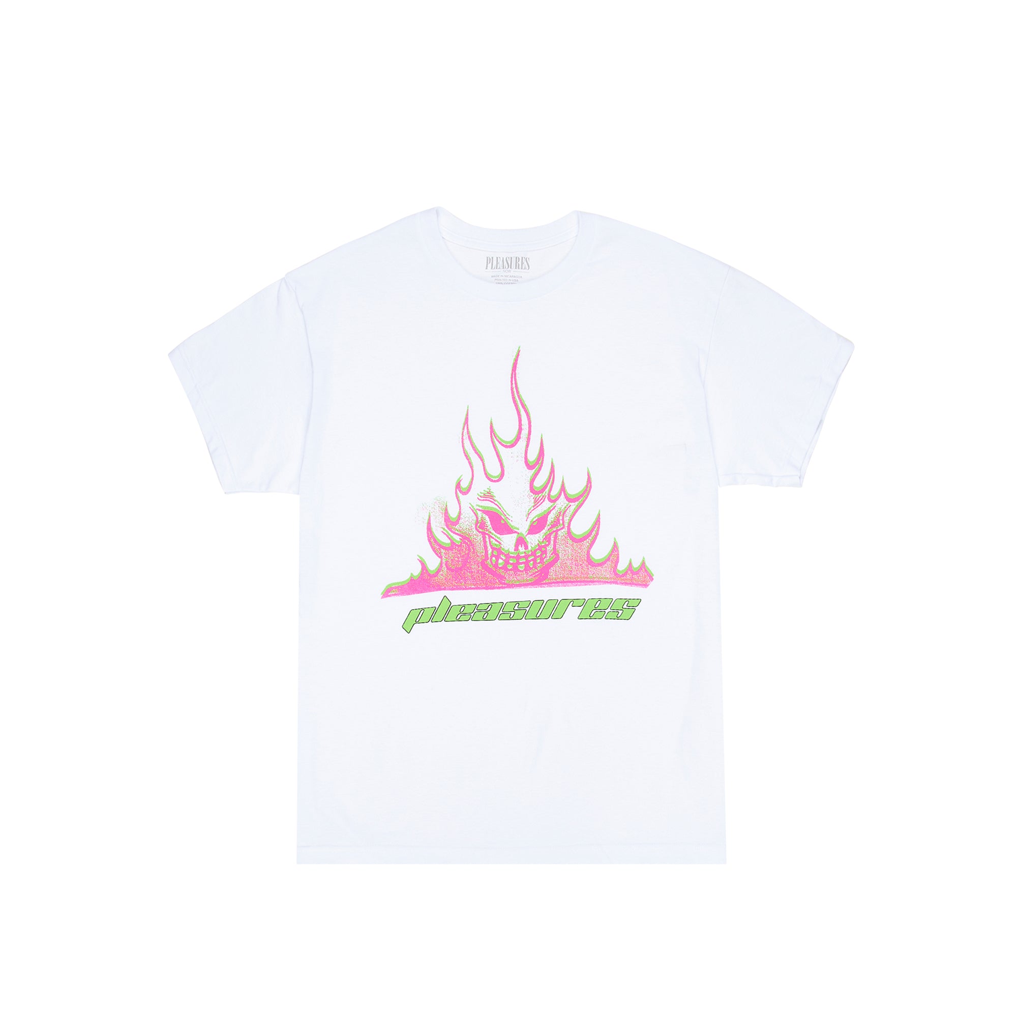 Pleasures Mens Flameboy T-Shirt 'White'