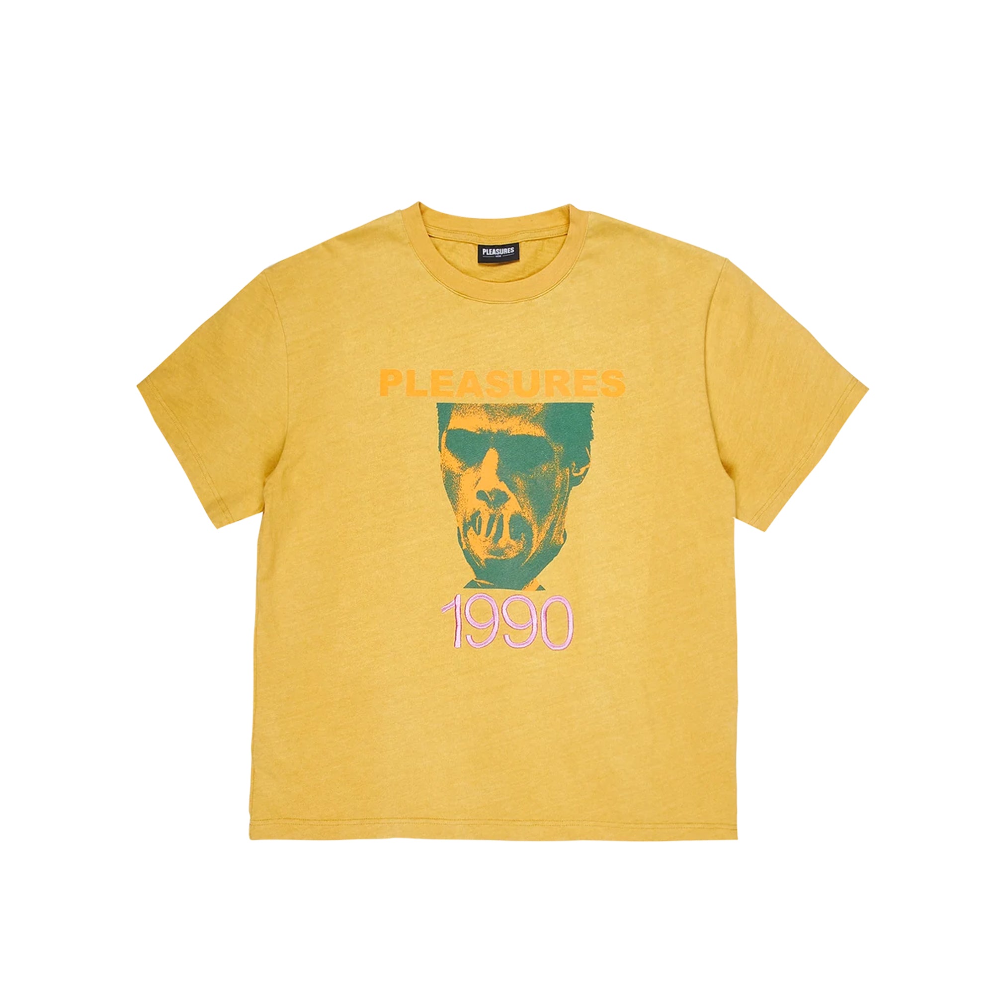 Pleasures Mens Cheers Heavyweight Shirt 'Yellow'