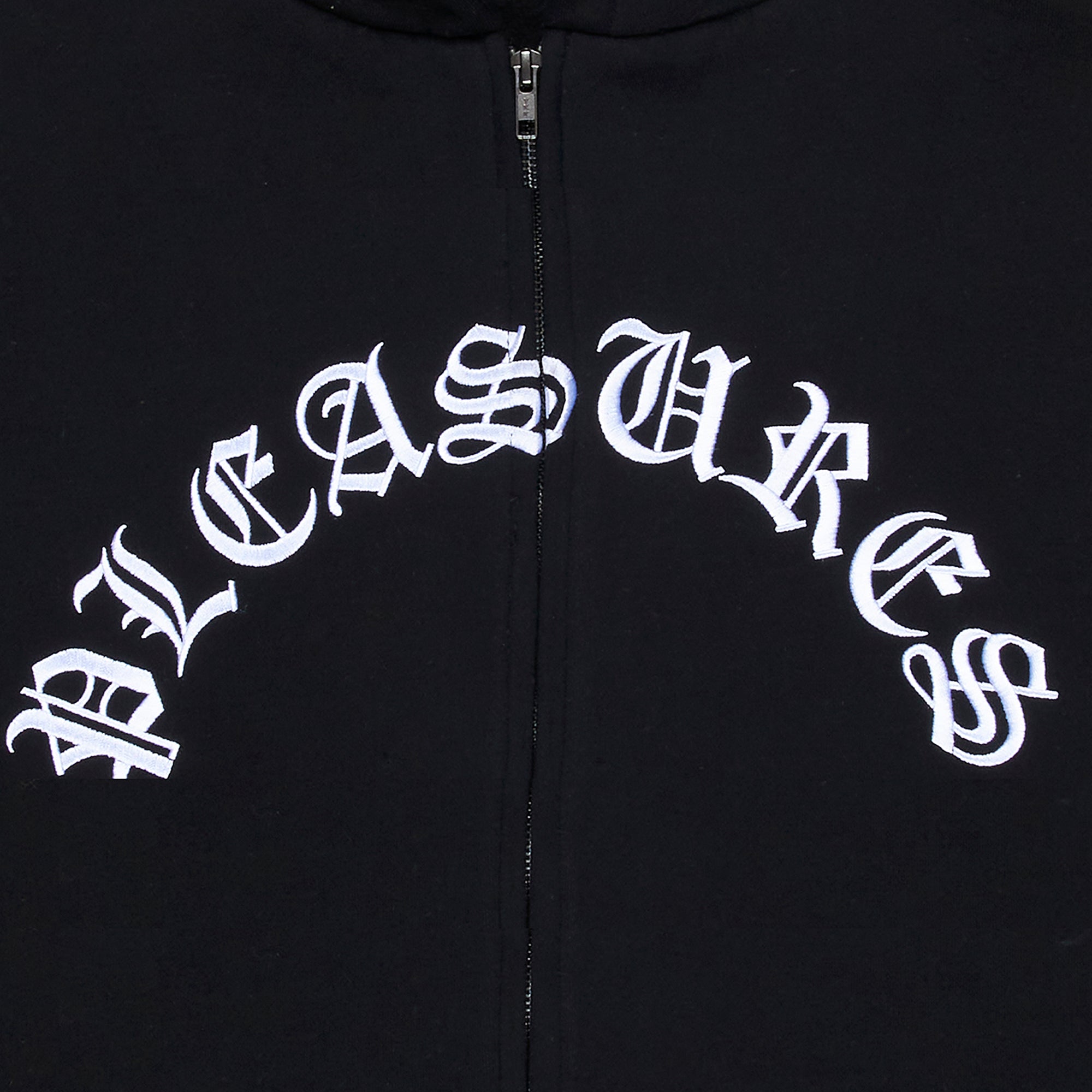 Pleasures Mens Together Zip Hoodie 'Black'