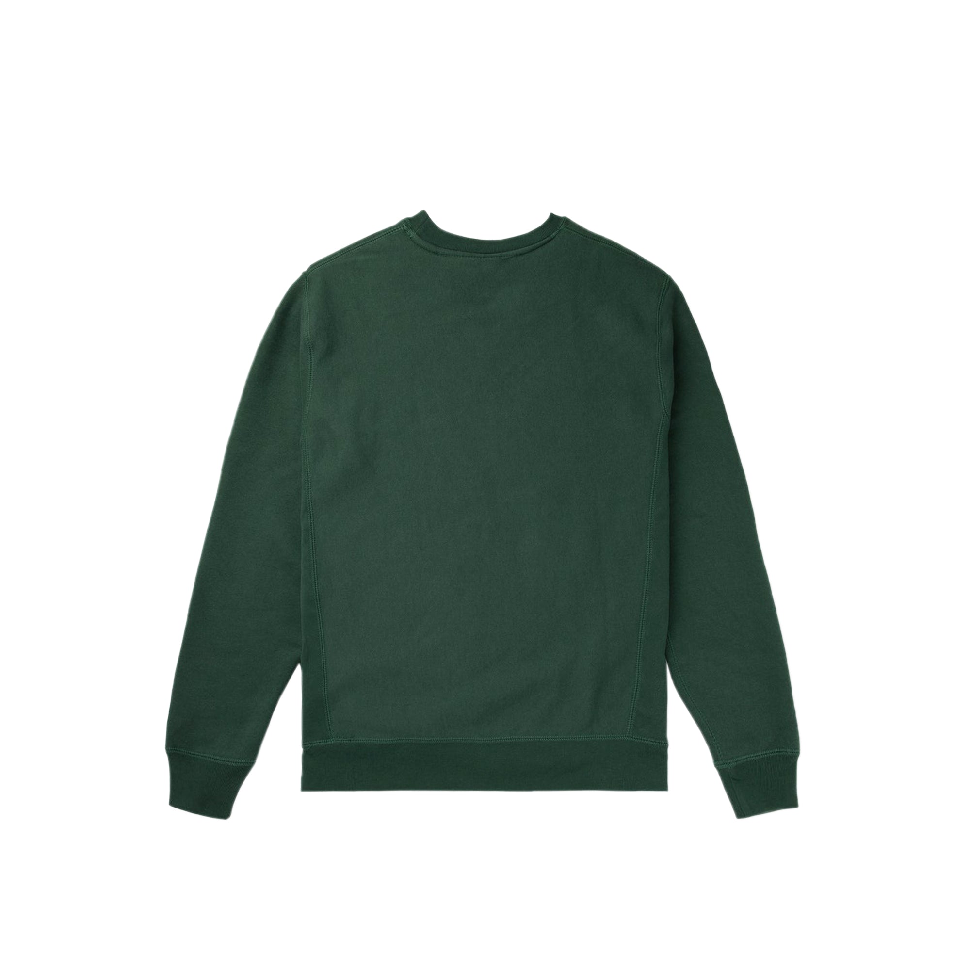 Pleasures Mens Bench Premium Crewneck 'Alpine Green'