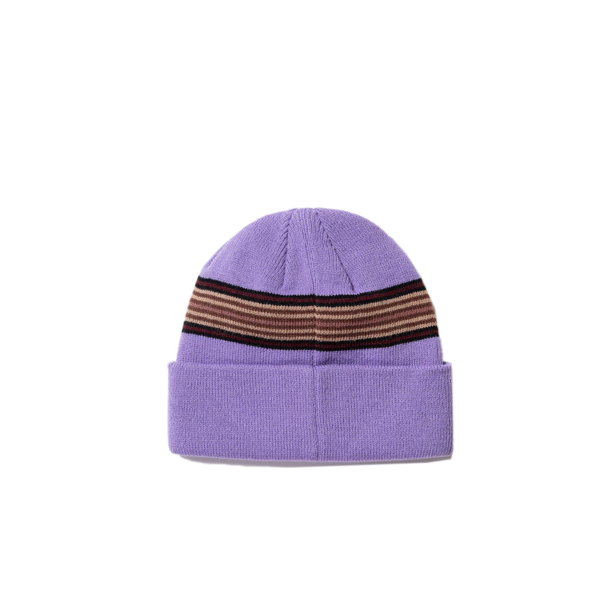 Pleasures Wander Striped Beanie 'Purple'