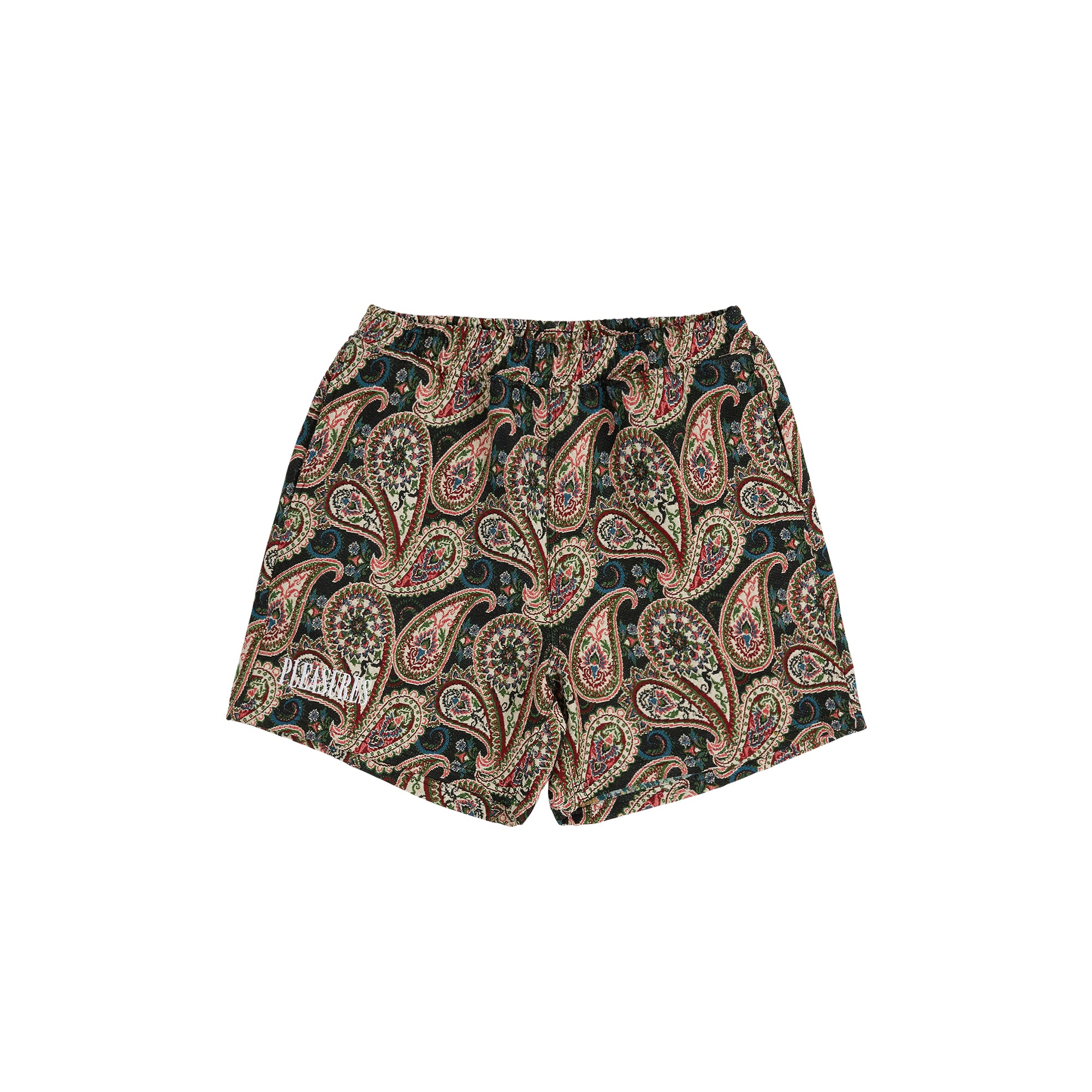 Pleasures Mens Casket Woven Shorts 'Black'