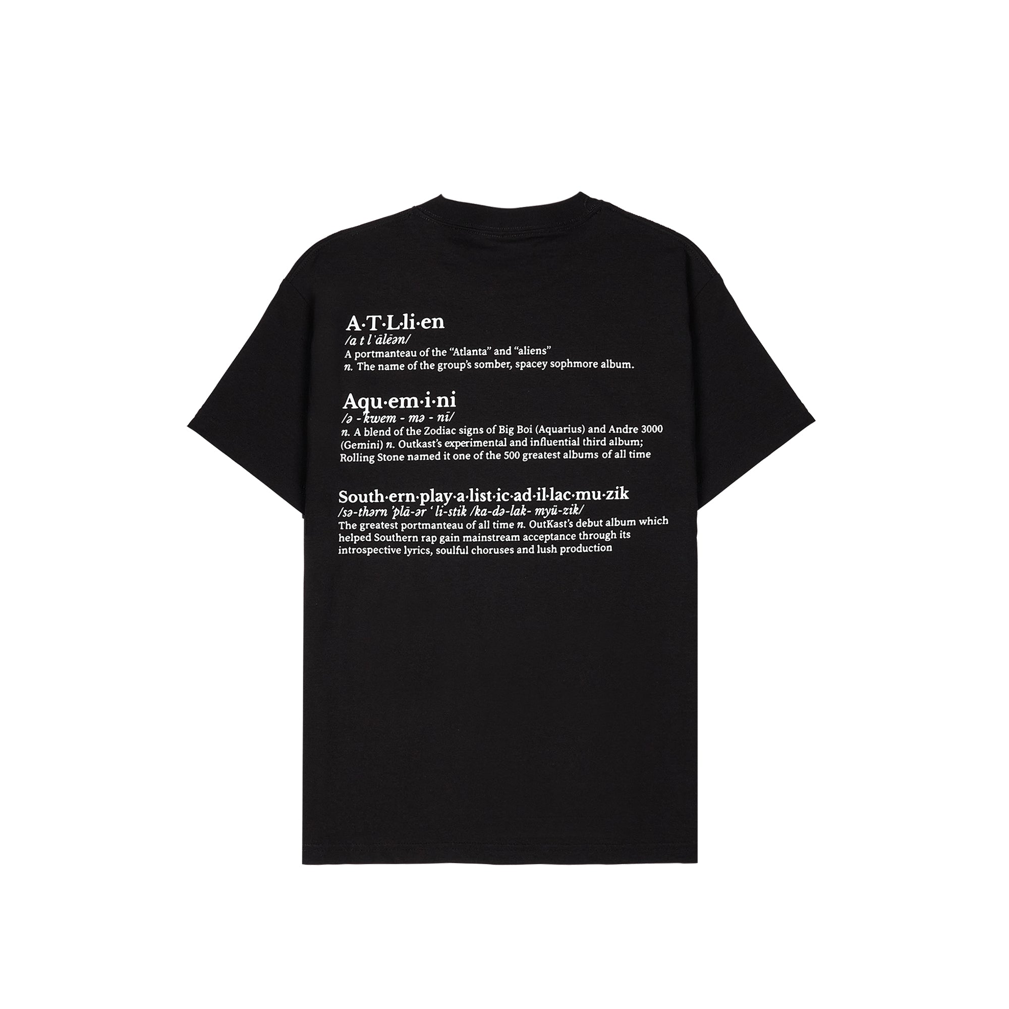 Pleasures Mens Vocabulary T-Shirt 'Black'