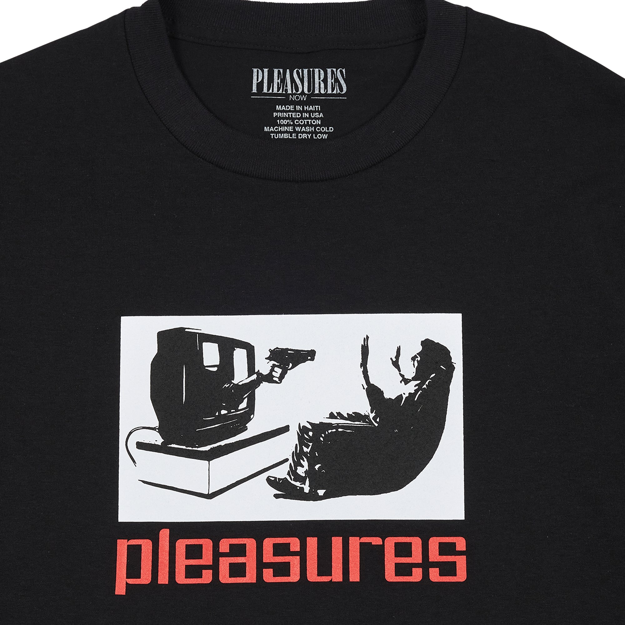 Pleasures Mens TV SS Tee