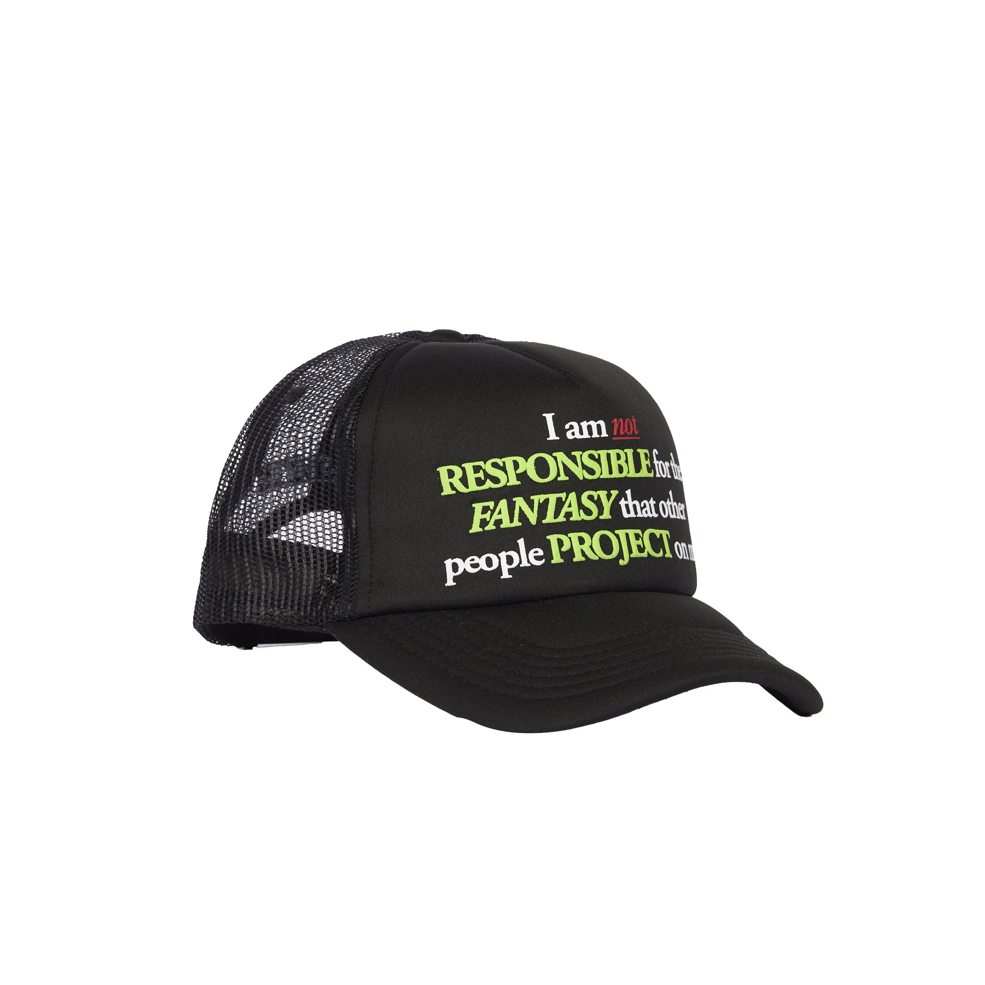 Louise Empty Top Baseball Caps Breathable Trucker Hat Leaky Top