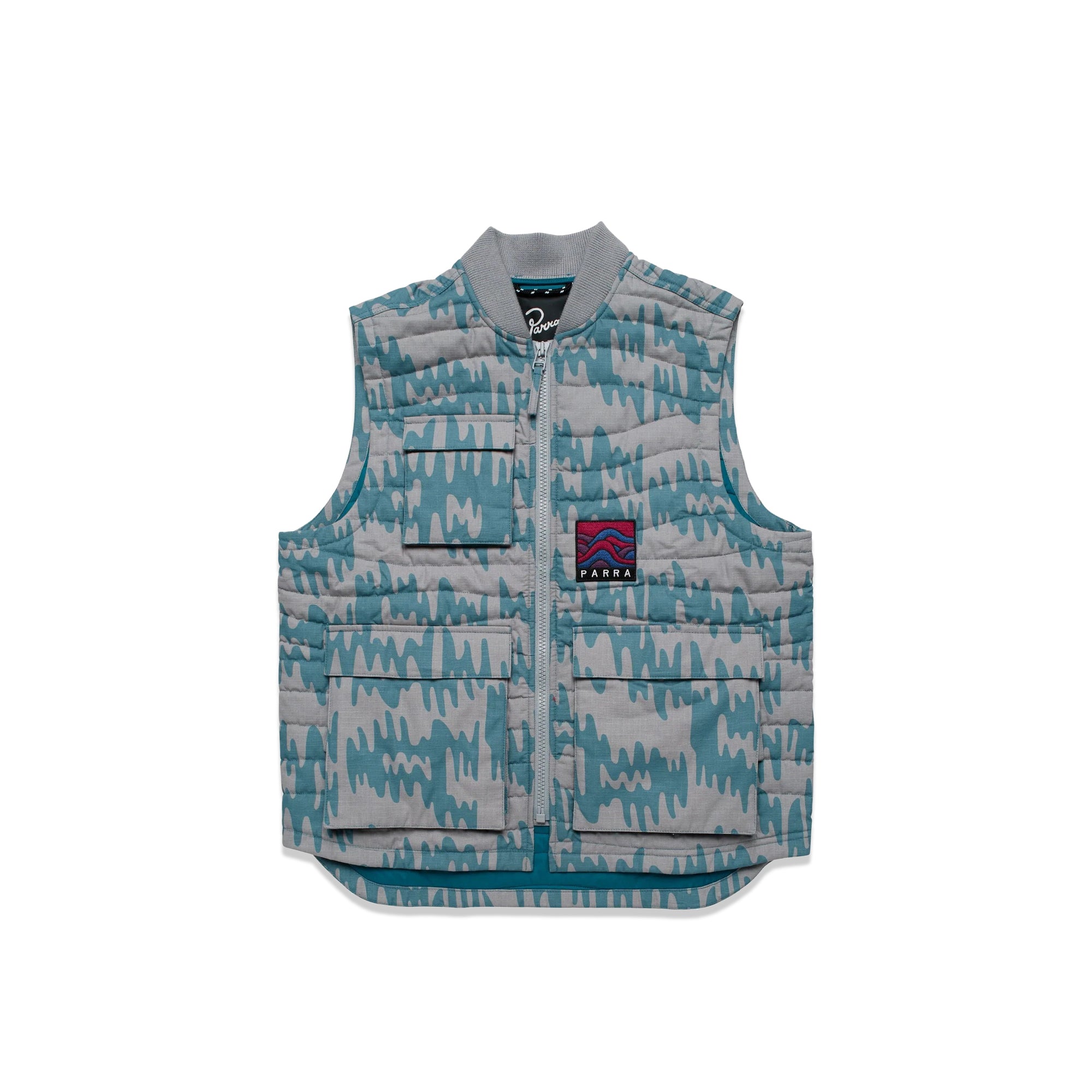 By Parra Mens Tremor Pattern Vest – Extra Butter