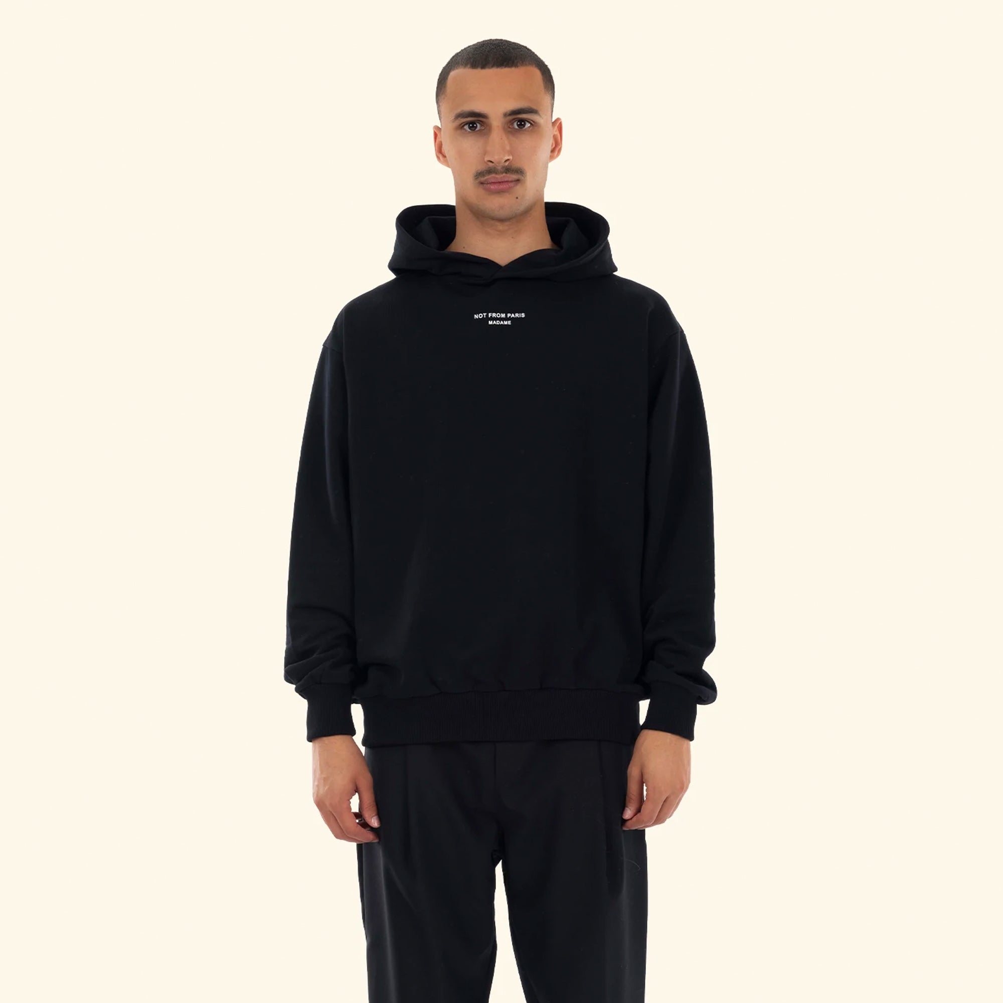 Drole De Monsieur NFPM Classic Hoodie Black