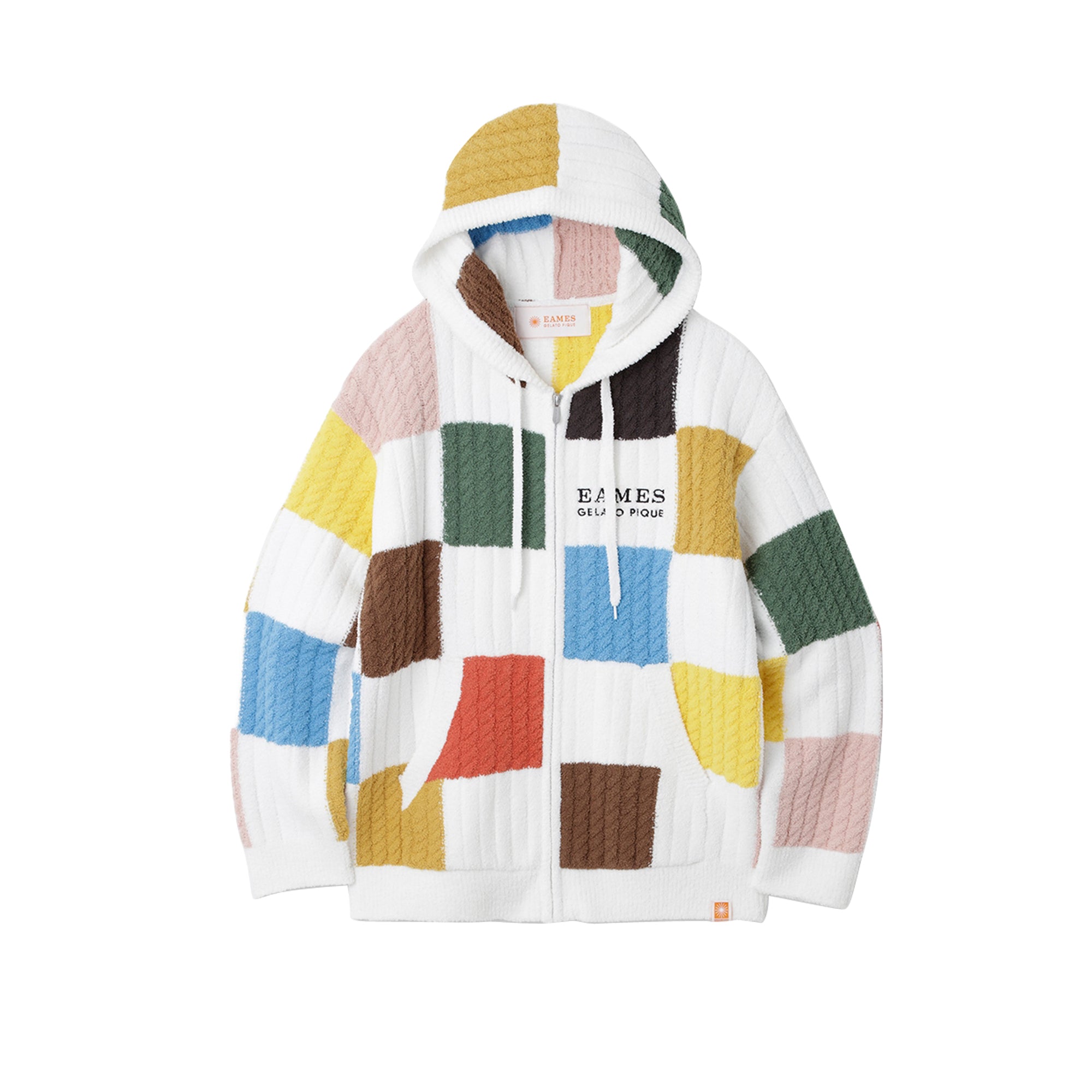 Gelato Pique x EAMES Air Moco Check-Patterned Parka