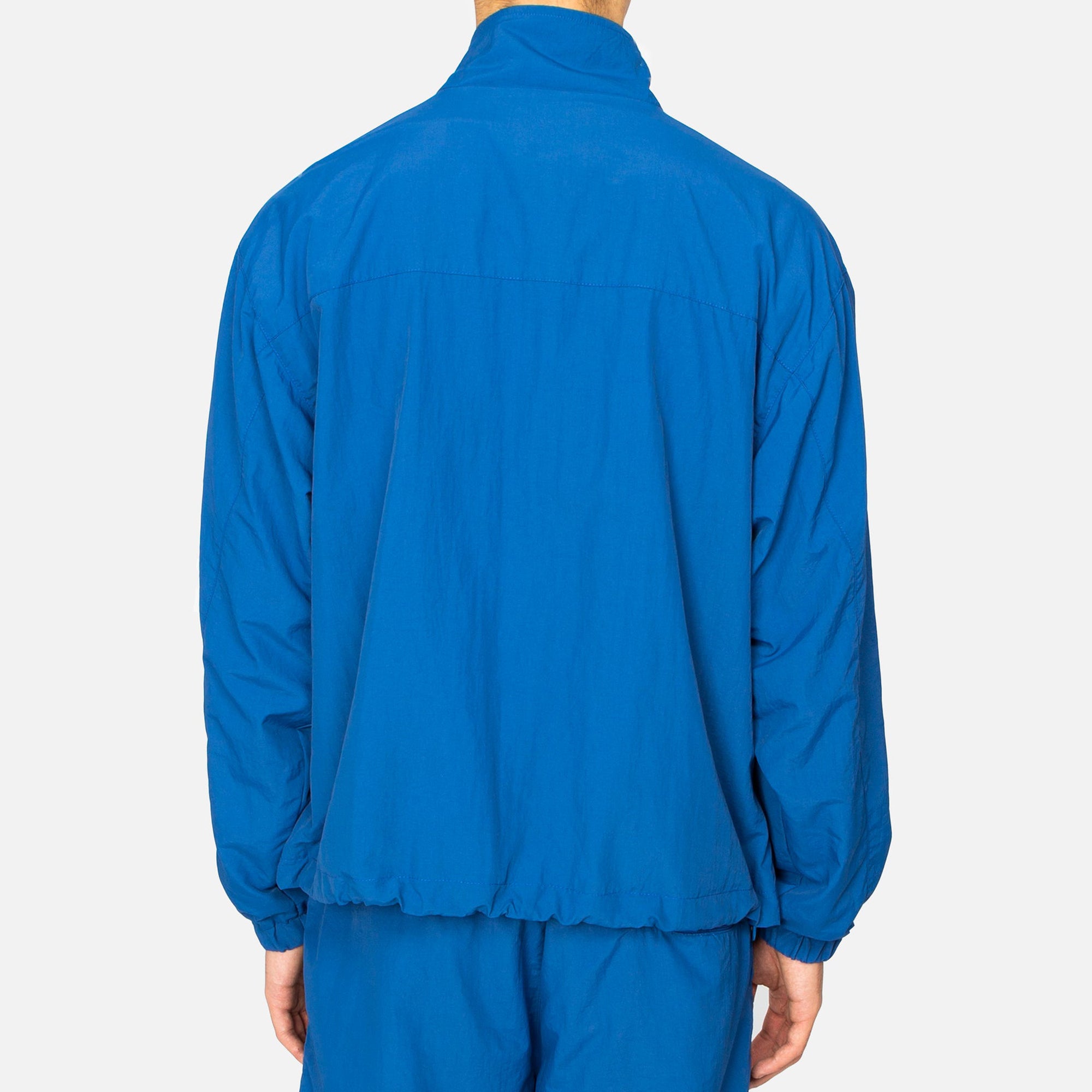 Patta Mens Basic Nylon M2 Track Jacket 'Monaco Blue'