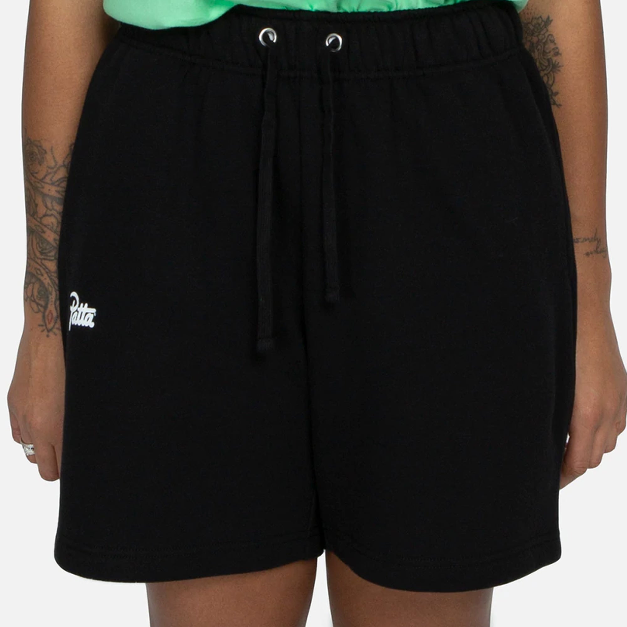 Patta Mens Basic Summer Jogging Shorts 'Black'