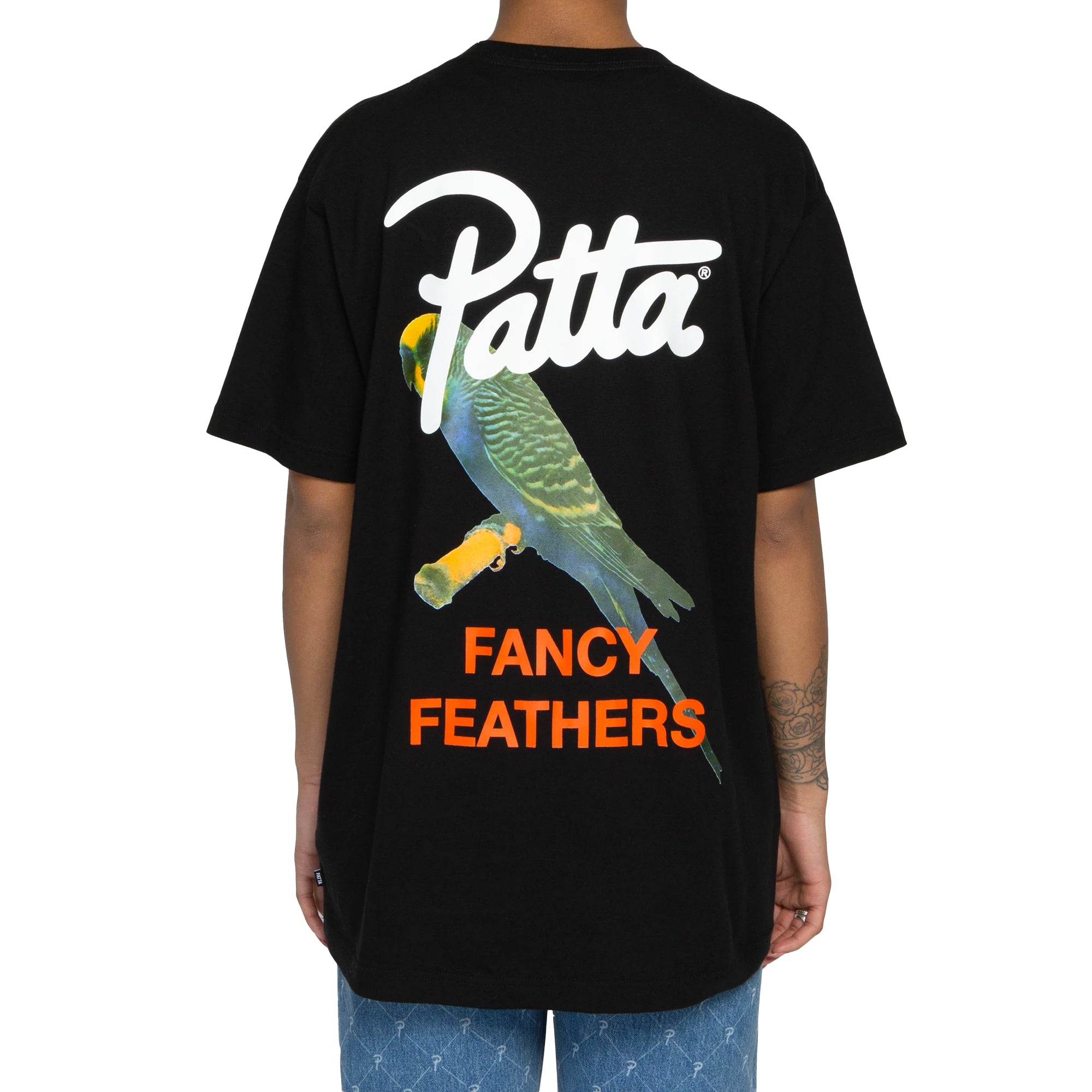 Patta Mens Fancy Feather T-Shirt 'Black'