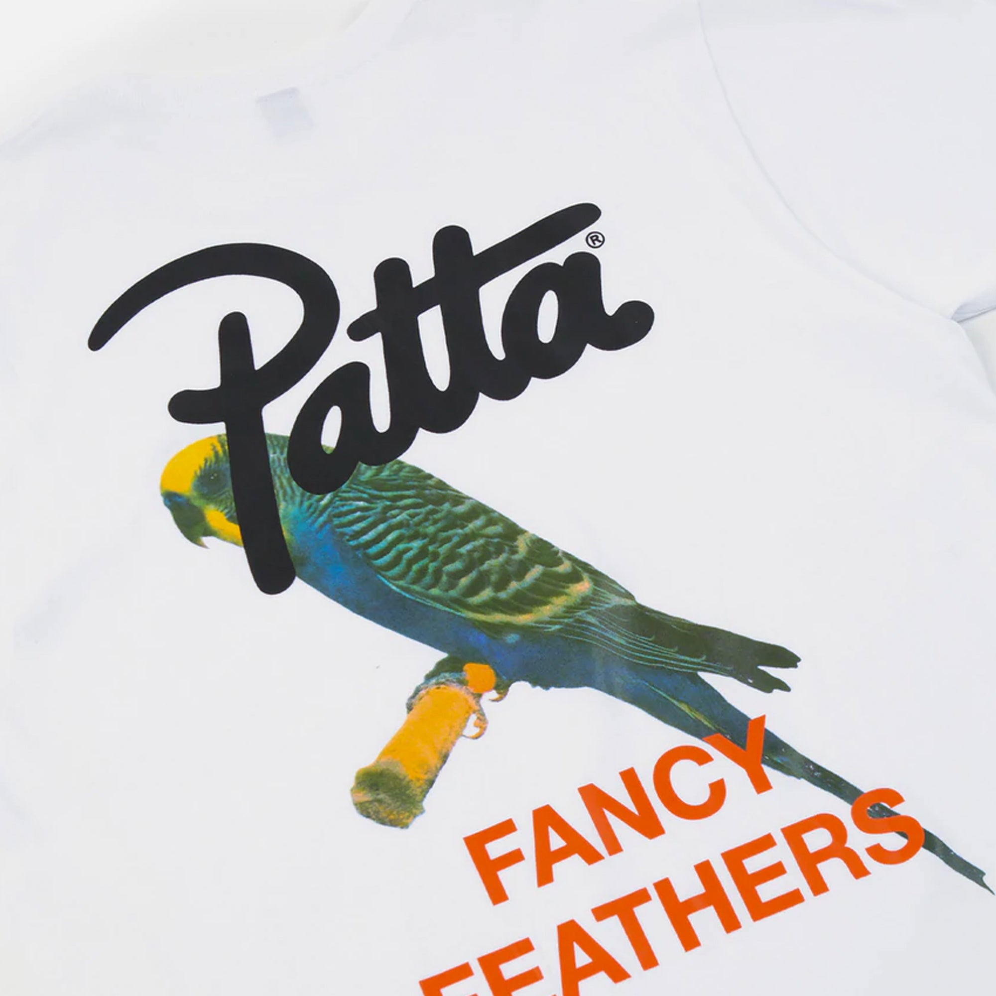 Patta Mens Fancy Feather T-Shirt 'White'