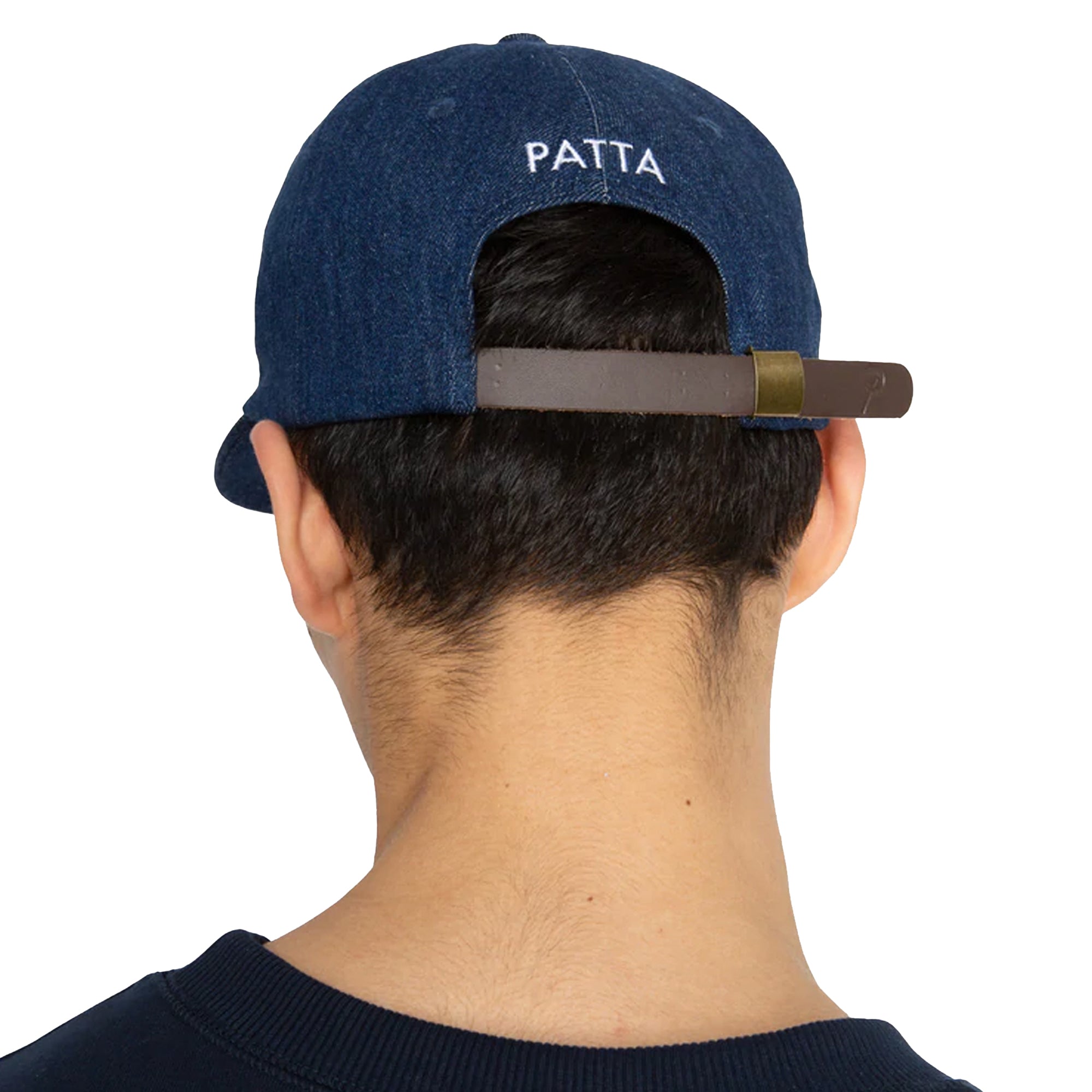 Patta Lucky Charm Denim Sports Cap 'Dark Blue'