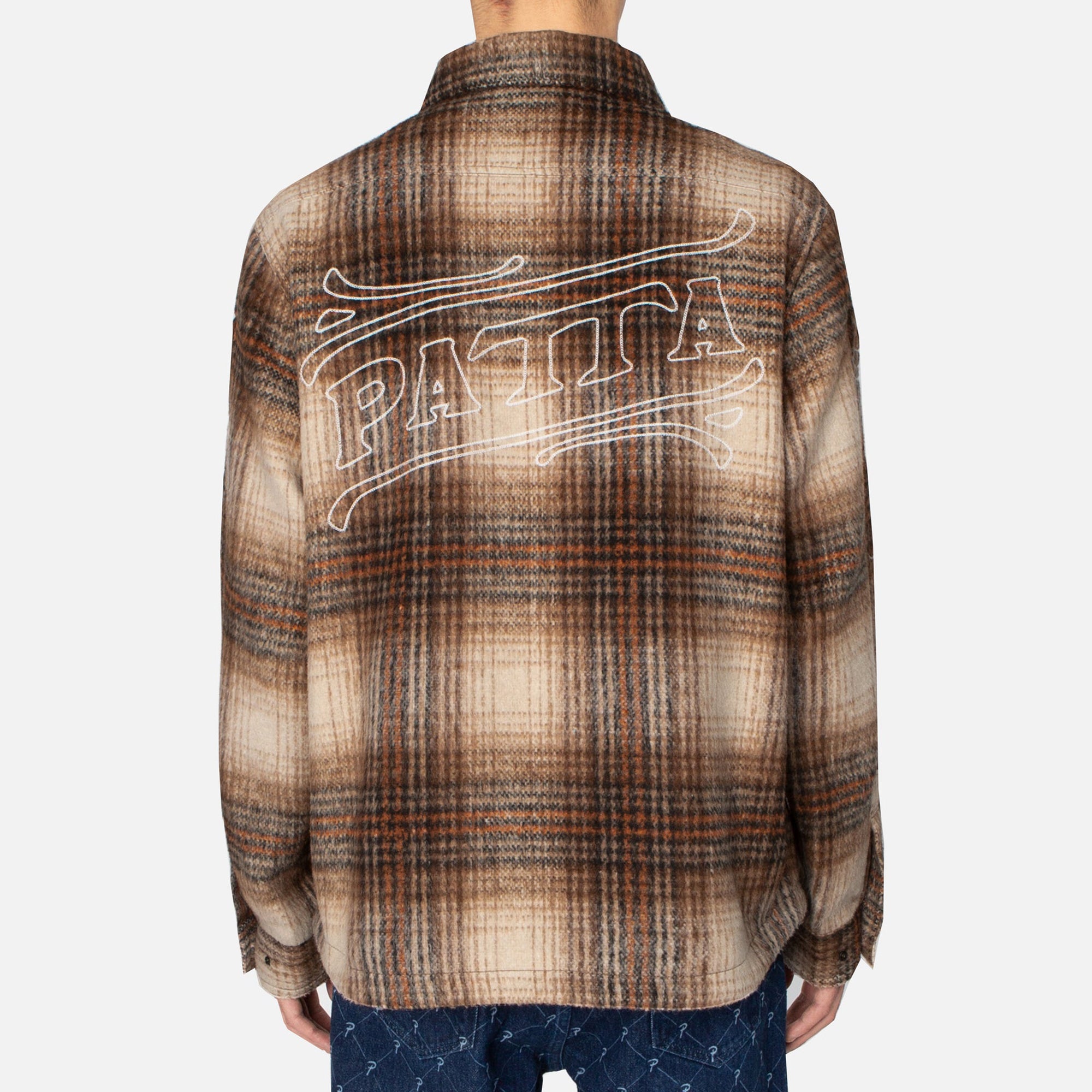 Patta Mens Lucky Charm Shirt Jacket 'Lucky Check'