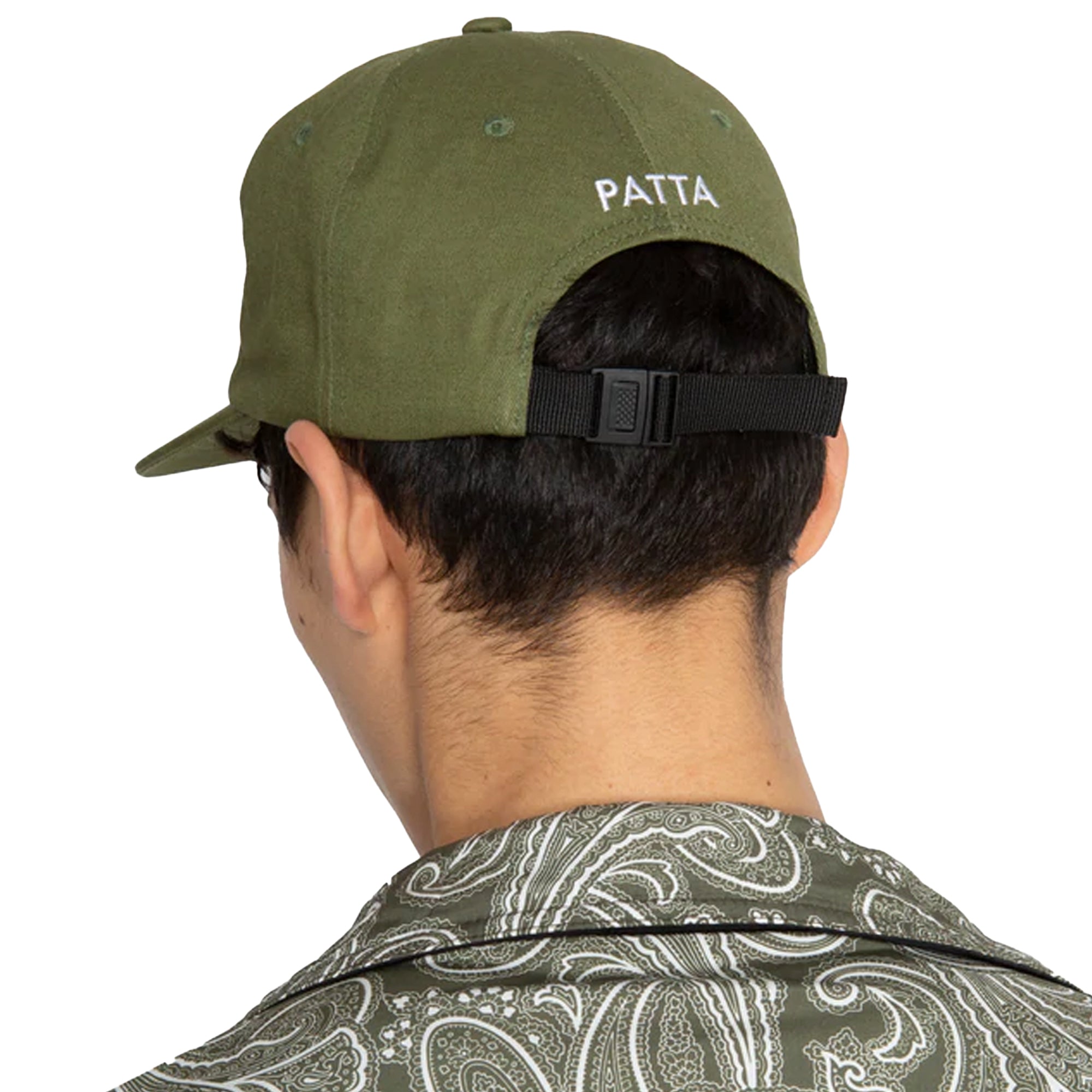 Patta Script P Sports Cap 'Olivine'