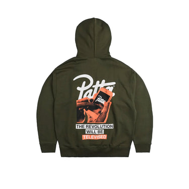 Patta Mens Revolution Boxy Hooded Sweater