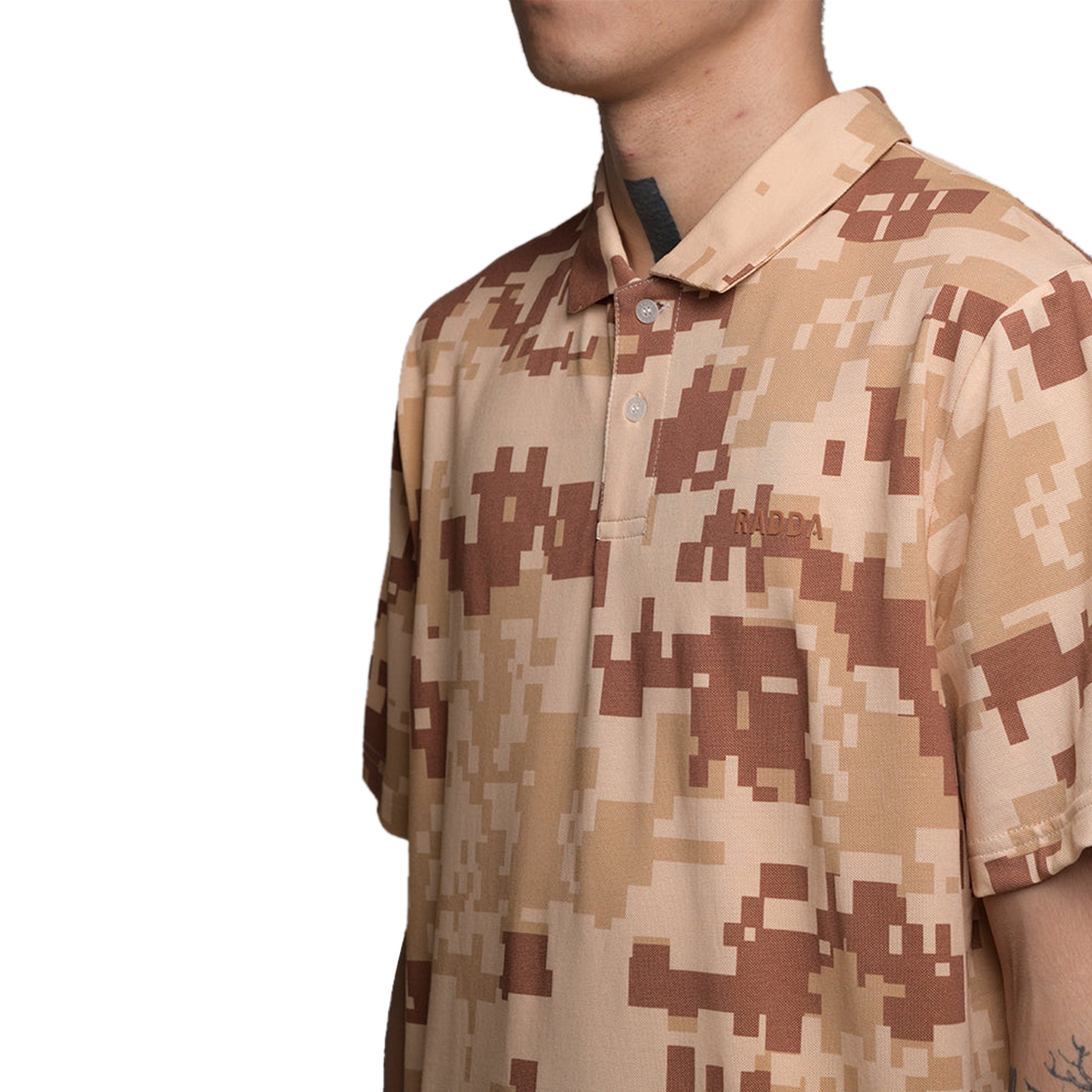 Louis Vuitton Desert Camo Button Up Shirt