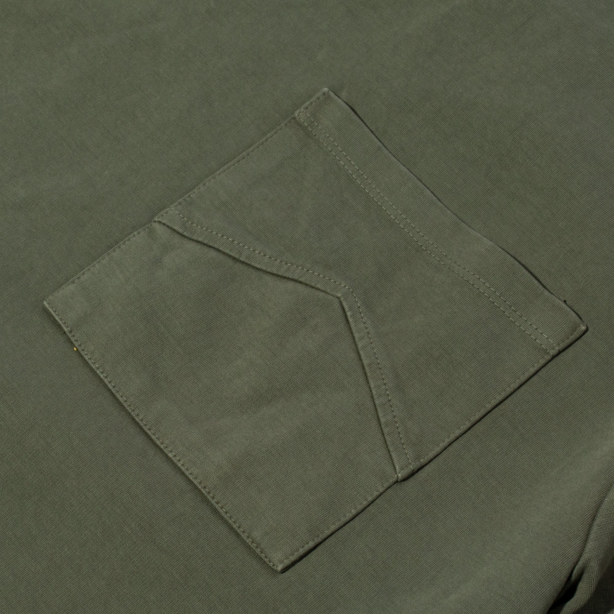 Rhude Mens Boxy Tee 'Olive'