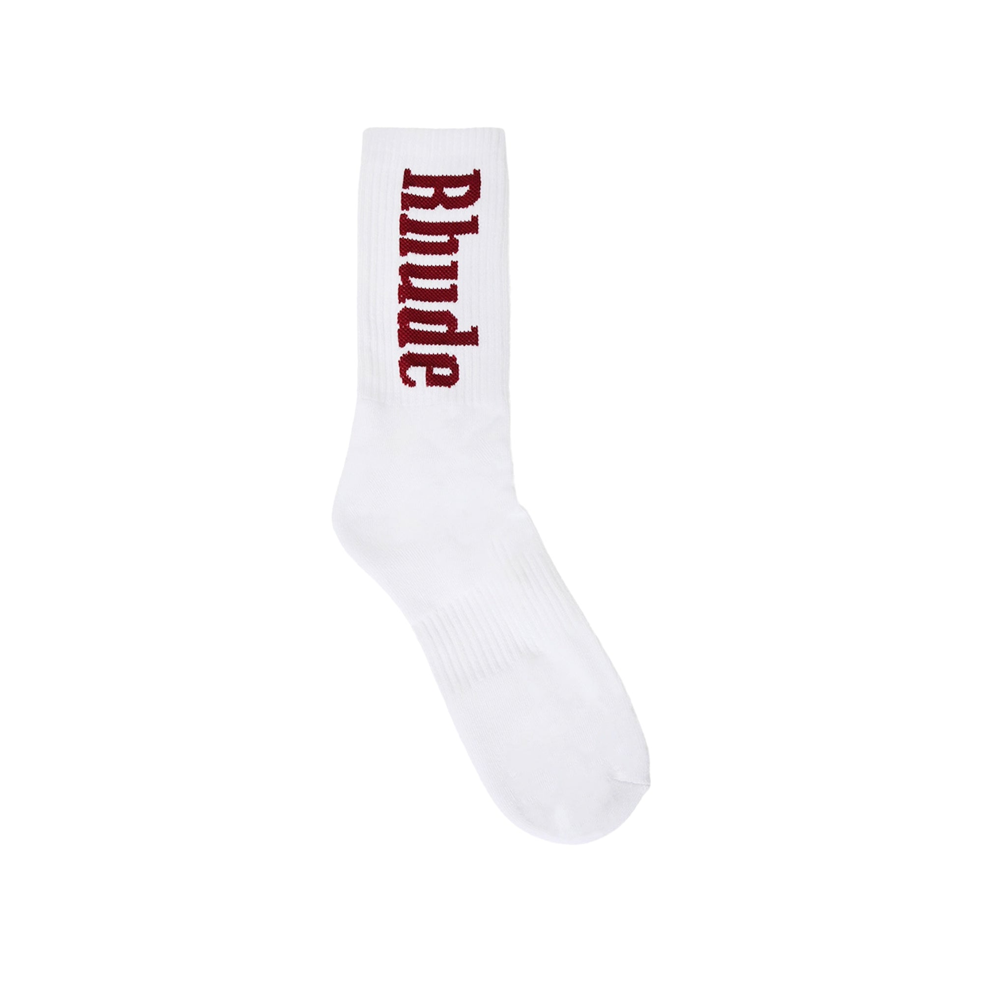 Rhude Mens Logo Vertical Socks