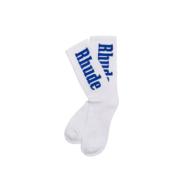 Rhude Mens Logo Vertical Socks