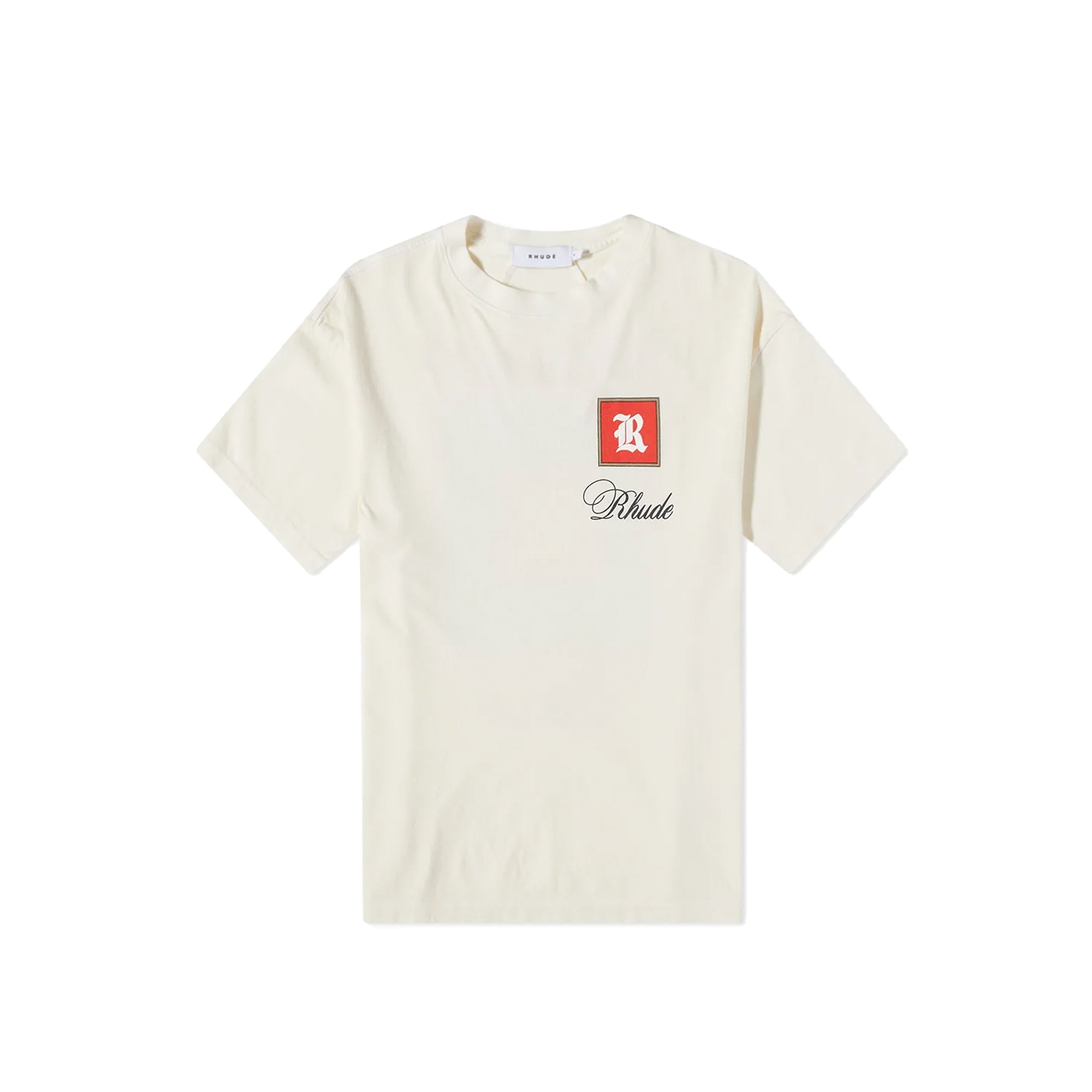 Rhude Mens Porceline Tee 'White'