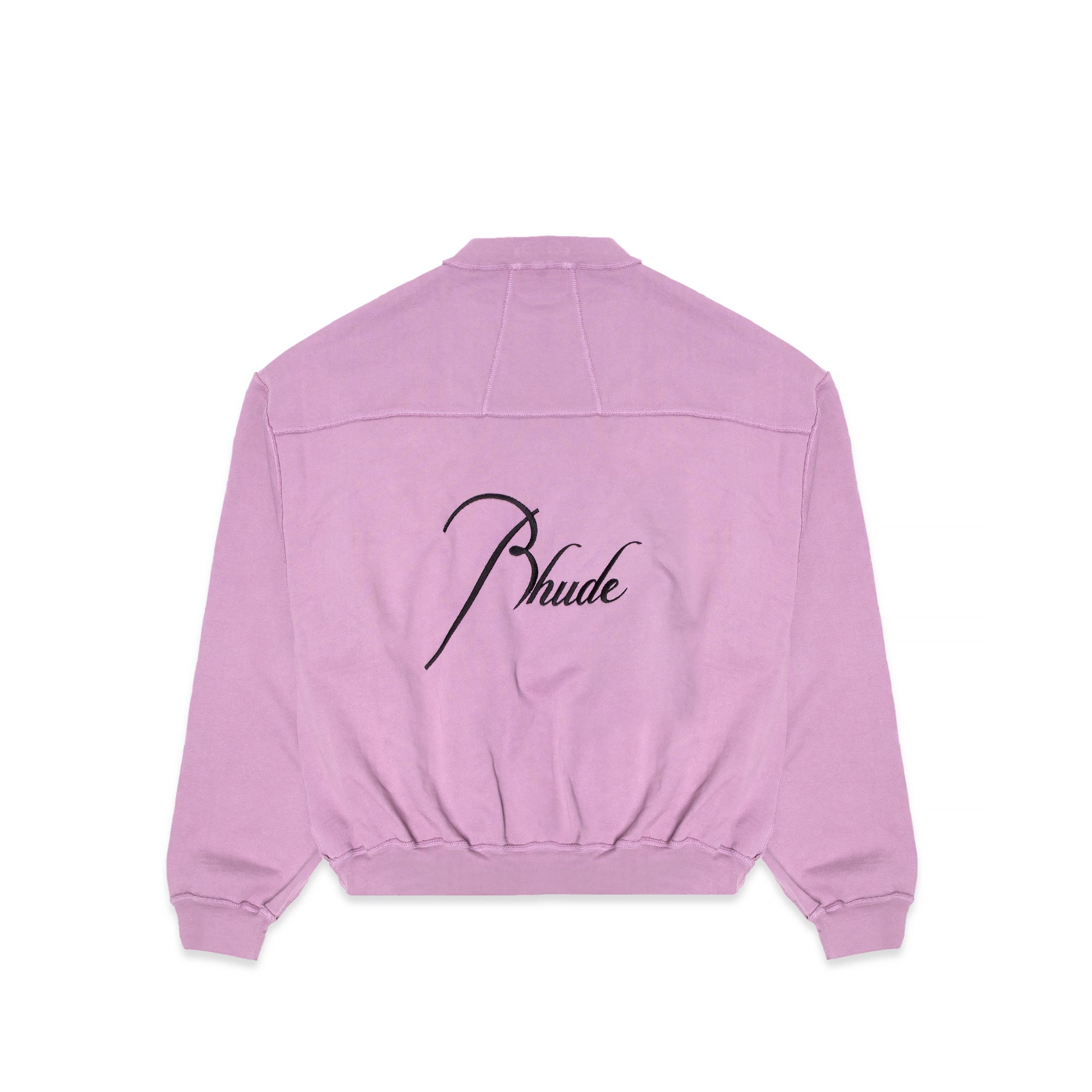 Rhude Rheverse Crewneck in Faded Fushia