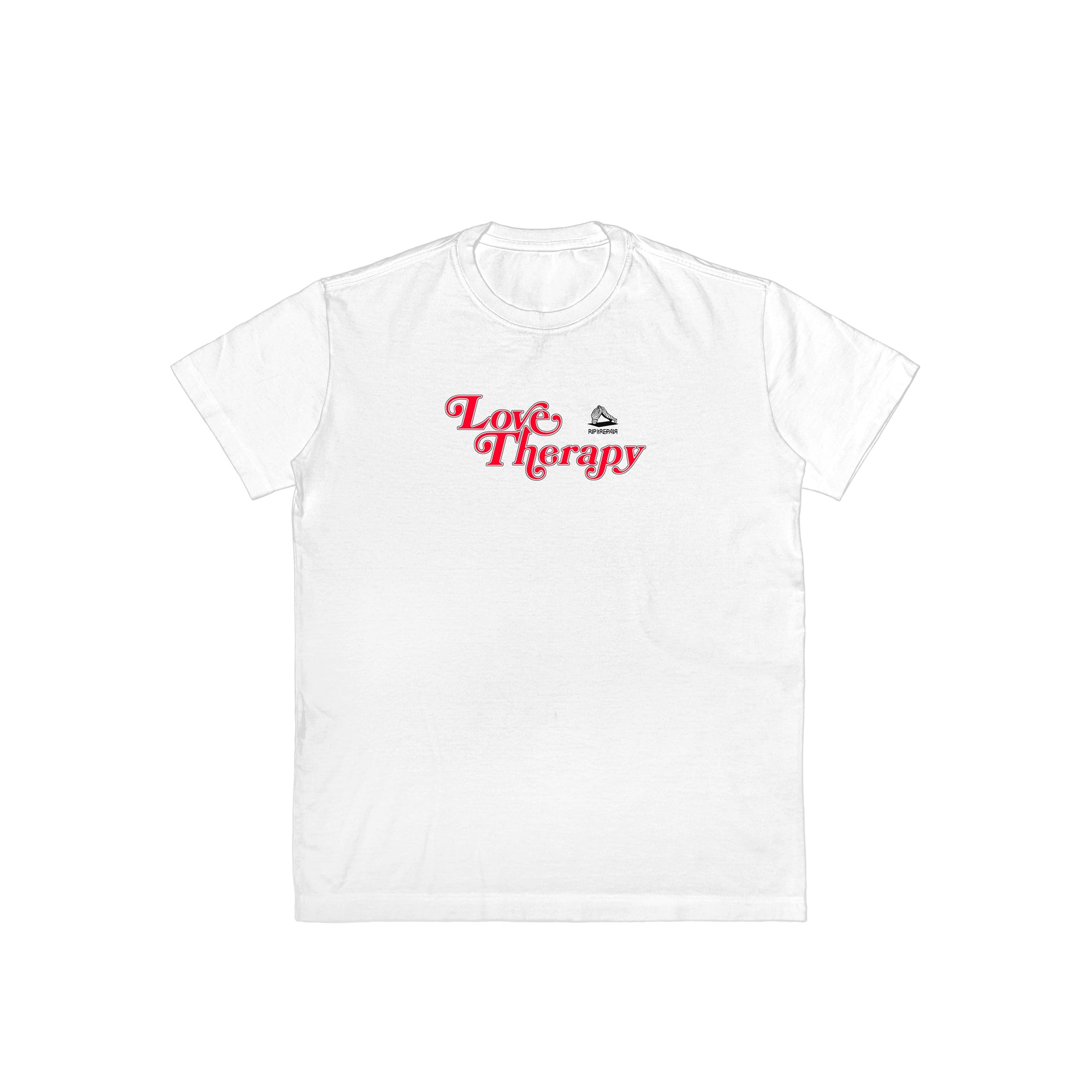 Rip N Repair Mens Love Therapy SS Tee White