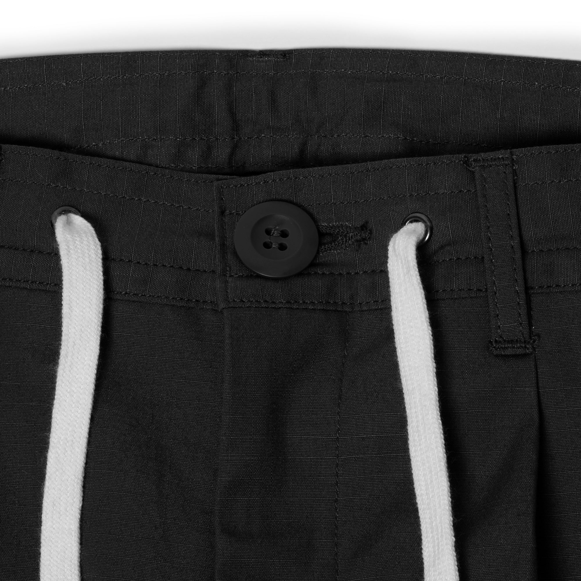 Number (N)ine 'Black' Cotton Ripstop Trousers