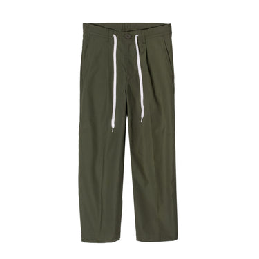 Number (N)ine 'Olive' Cotton Ripstop Trousers