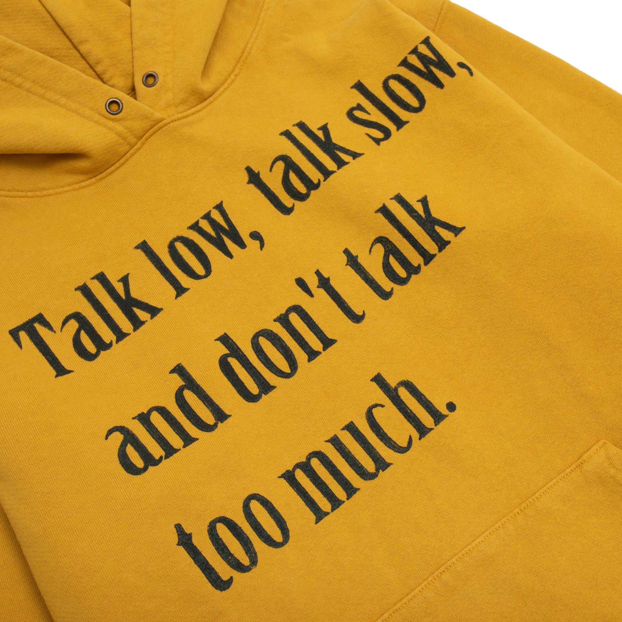 One of These Days Mens Talk Low, Talk Slow Hoodie