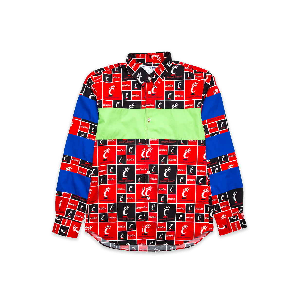 Comme des Garcons SHIRT Boys Patchwork “Cincinnati Bearcats 