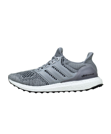 Adidas: Ultra Boost M (Grey/Silver Metallic/Solar Red)
