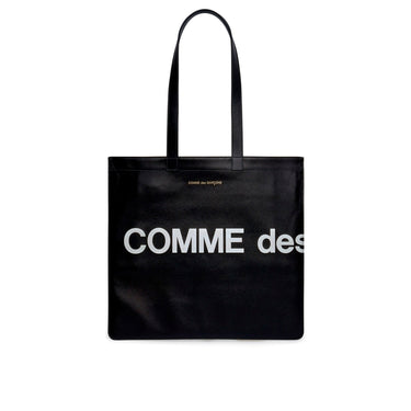 Comme Des Garcons Wallet Huge Logo Tote Bag
