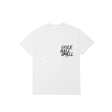 Students Mens Golf Ball & All T-Shirt 'White'
