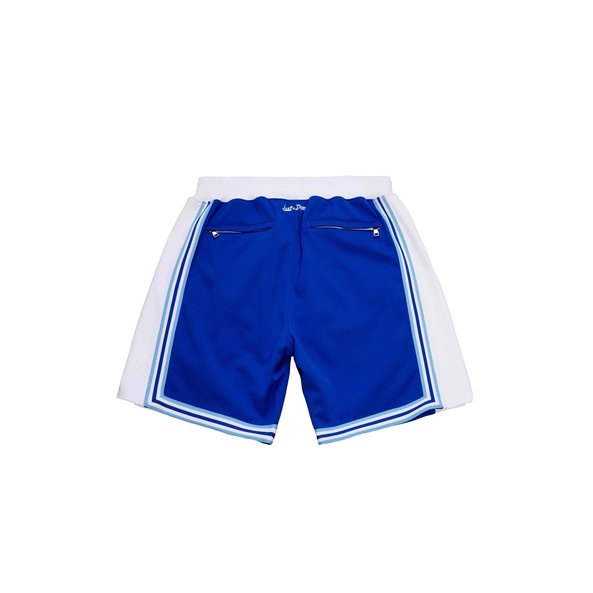 Mitchell & Ness Mens Just Don Hardwood Classics Shorts Lakers 1996 'White/Blue'