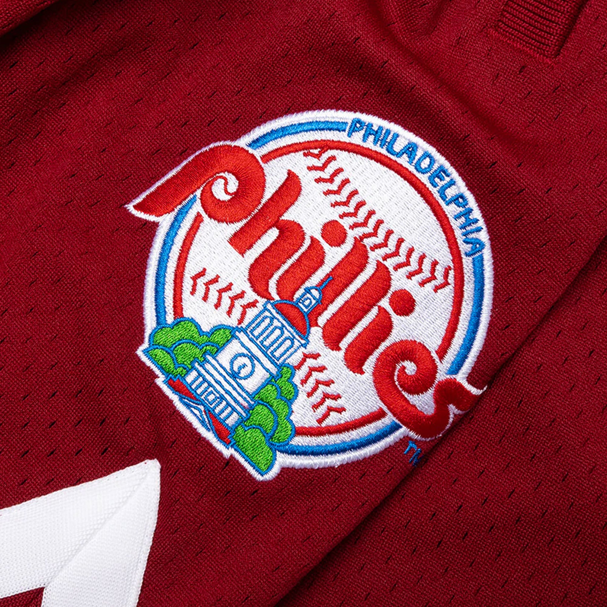 Mitchell & Ness X Just Don Mens Philadelphia Phillies Cooperstown Shorts