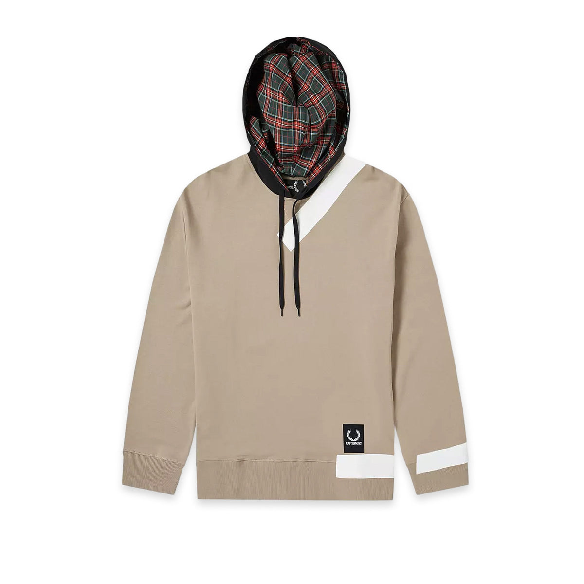 Fred Perry x RAF Simons Mens Taped Hoodie [SM4106] – Extra Butter