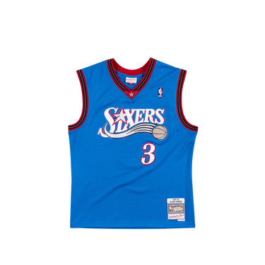 Mitchell & Ness Mens Philadelphia 76ers Allen Iverson Swingman Jersey