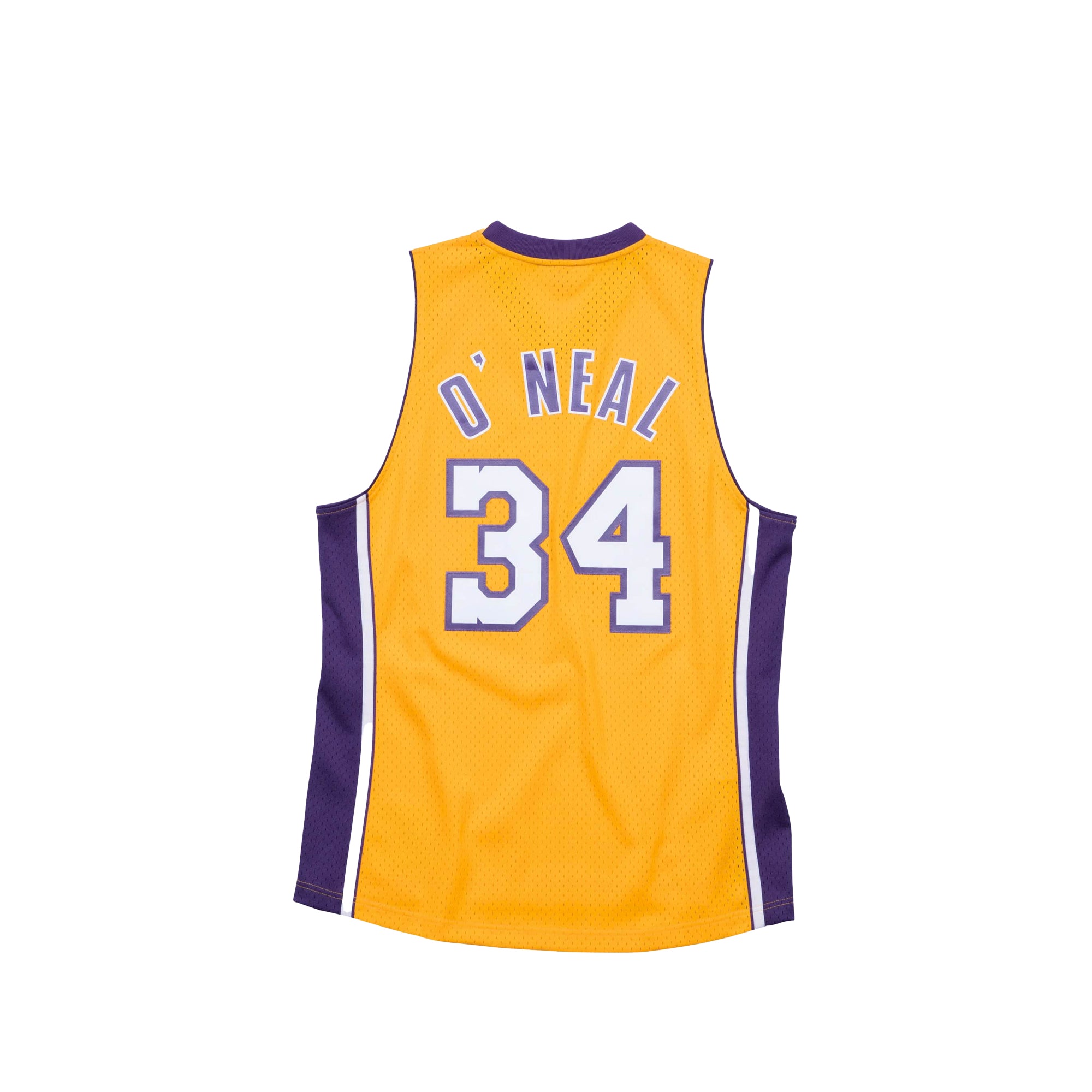 Mitchell & Ness Mens Los Angeles Lakers Shaquille O'Neal Swingman Jersey