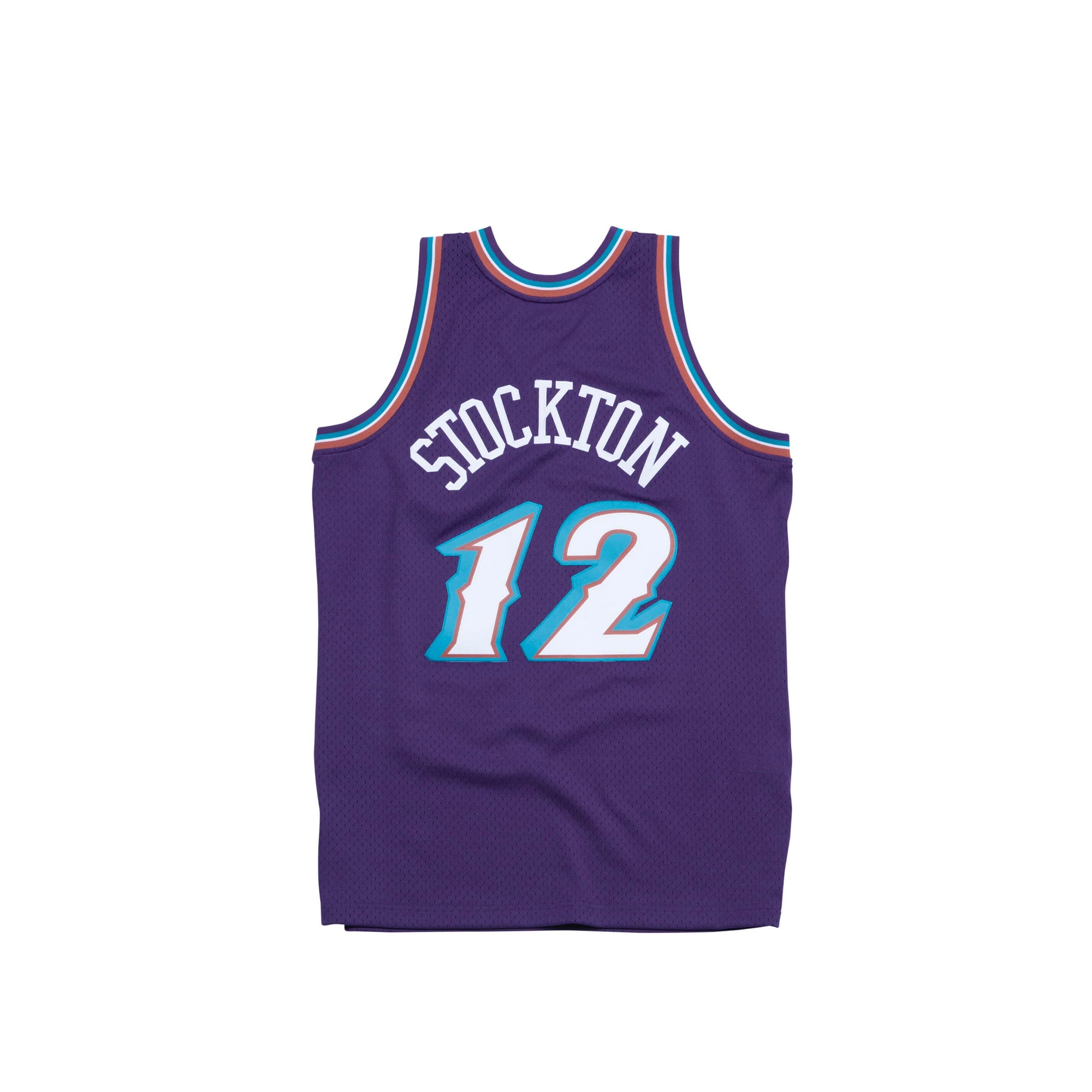 Youth John Stockton Jersey  Utah Jazz Mitchell & Ness Throwback Purple