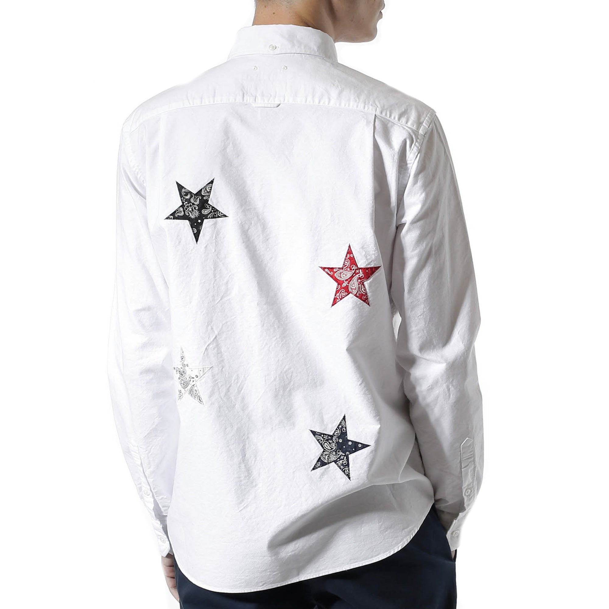 SOPHNET. Bandana Star Shirt