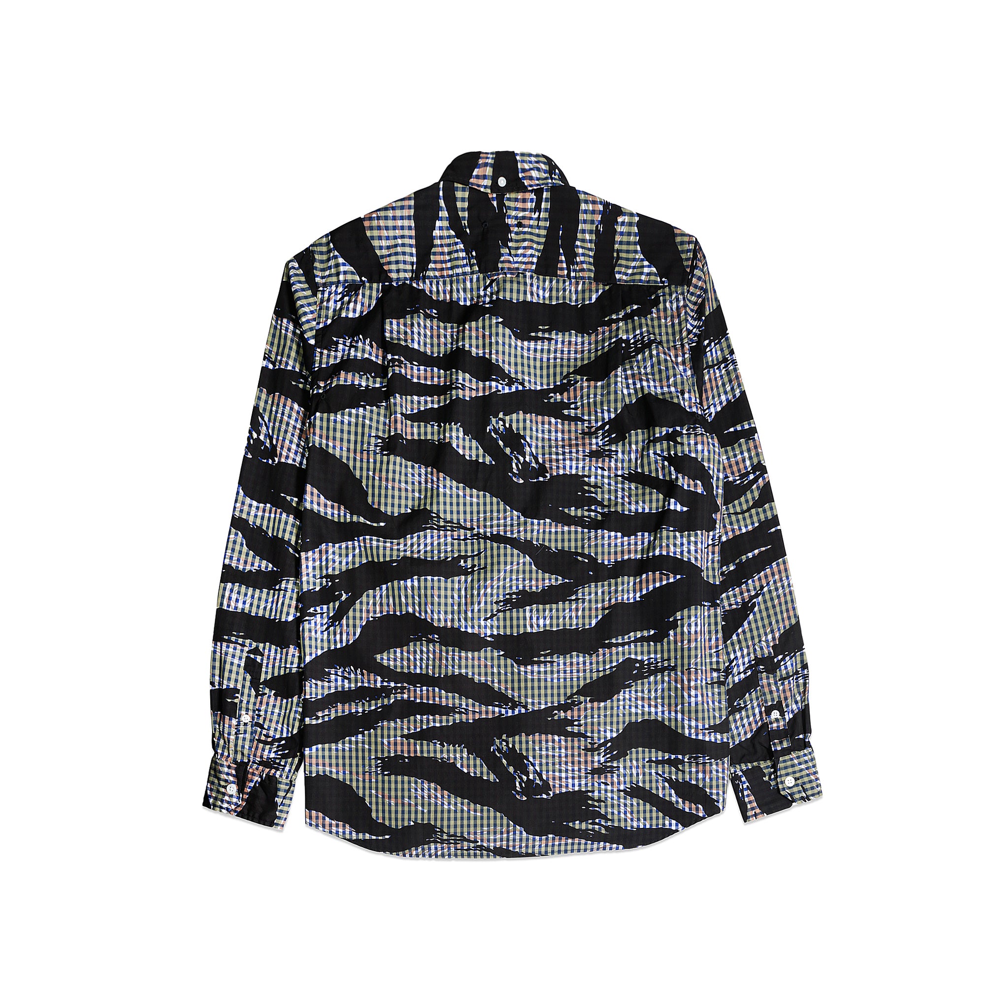 SOPHNET. Tiger Camo Print Shirt