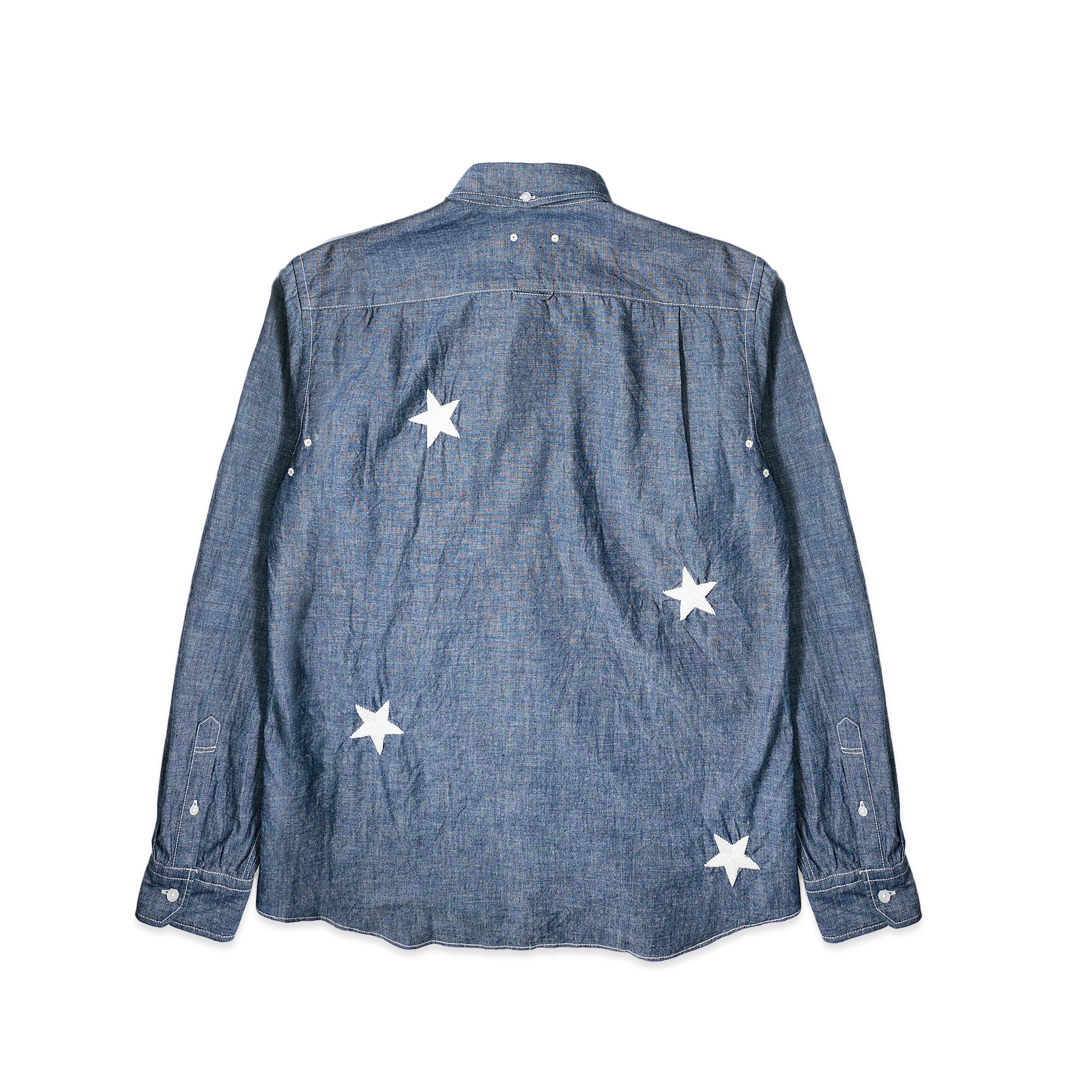 SOPHNET. Chambray Star Shirt